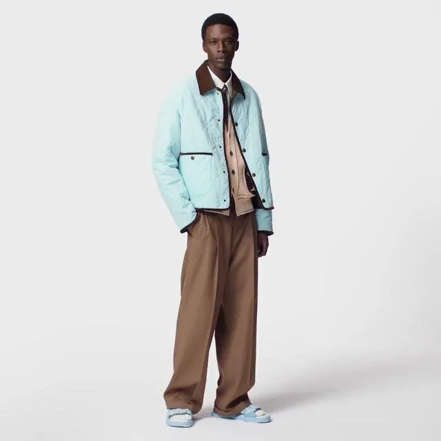 Monogram Padded Cotton Jacket