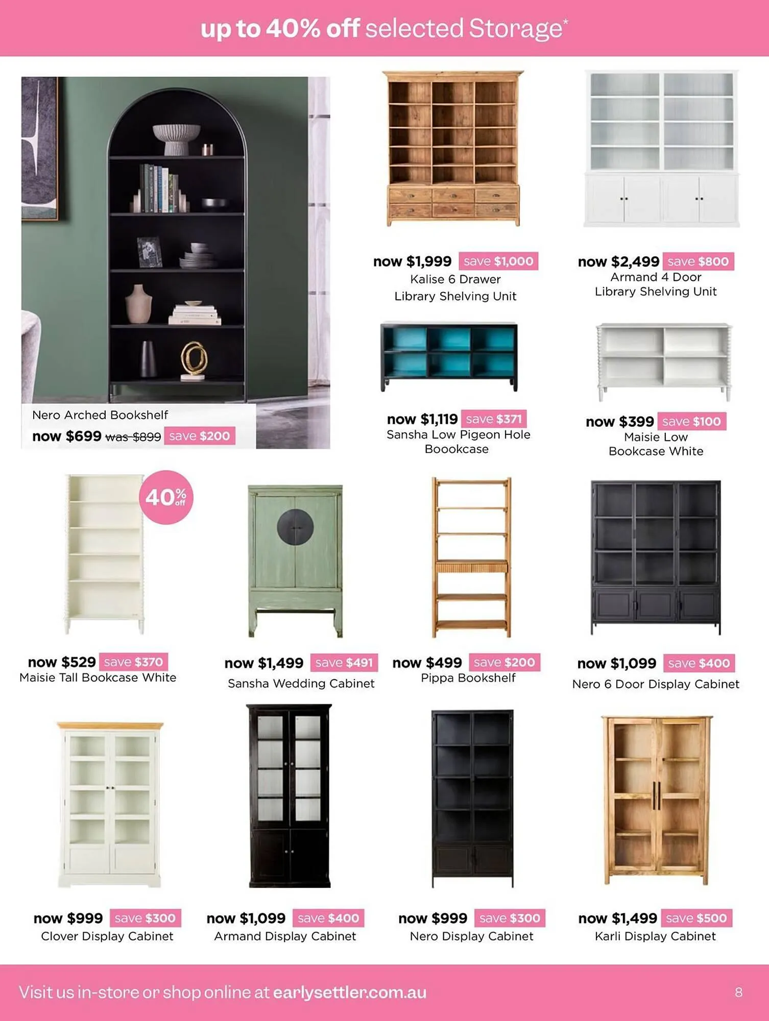 Early Settler catalogue - Catalogue valid from 23 February to 22 March 2026 - page 8