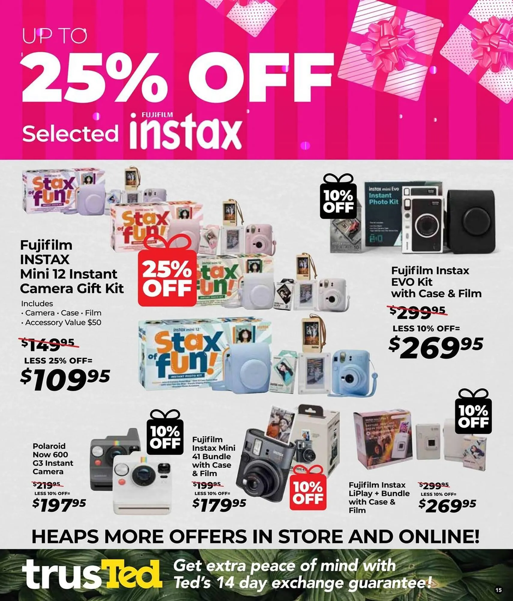 Teds Cameras catalogue - Catalogue valid from 24 December to 4 January 2026 - page 15