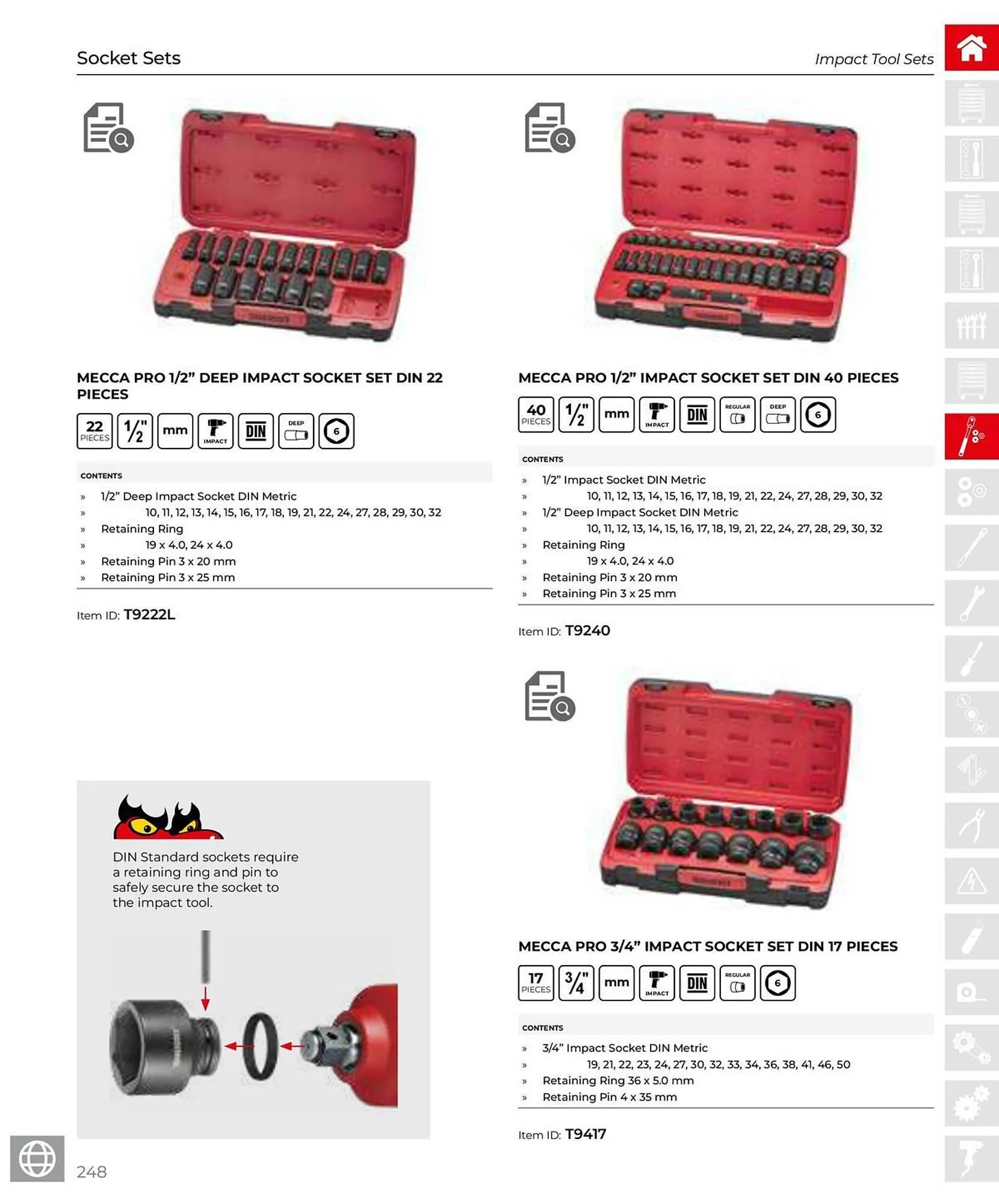 Teng Tools catalogue - Catalogue valid from 28 March to 31 December 2025 - page 249