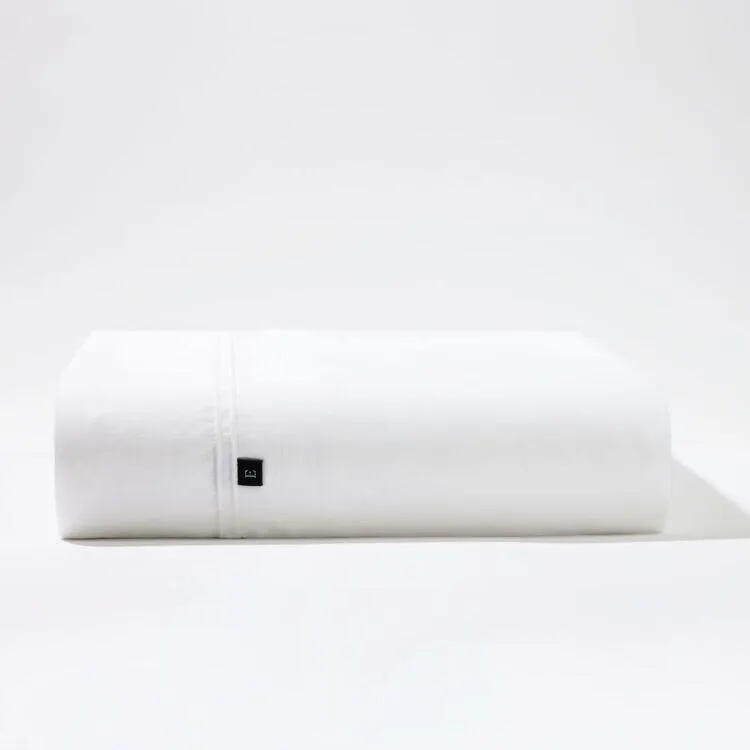 Elysian 500 Thread Count Pima Cotton Sateen Sheet Set White