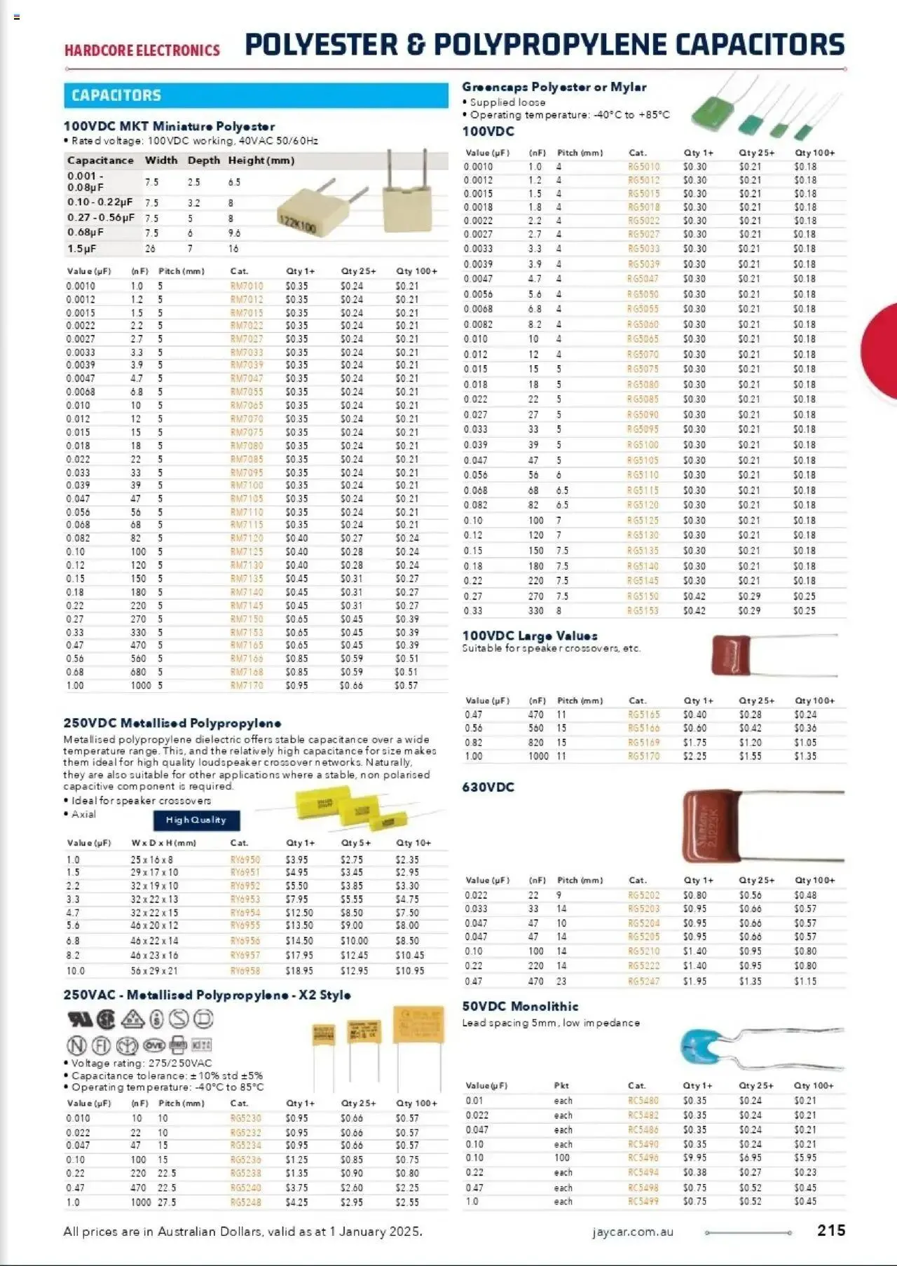 Jaycar Celebrating 40 Years in Electronics - Catalogue valid from 1 January to 29 August 2025 - page 170