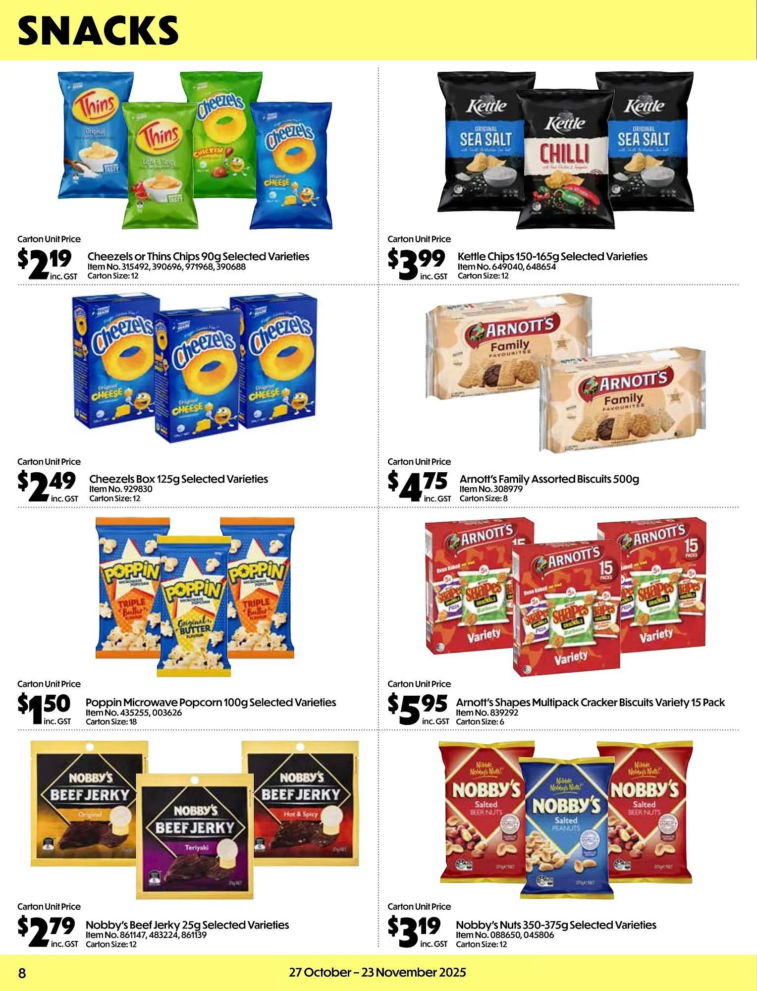 Campbells Wholesale catalogue - Catalogue valid from 27 October to 23 November 2025 - page 8
