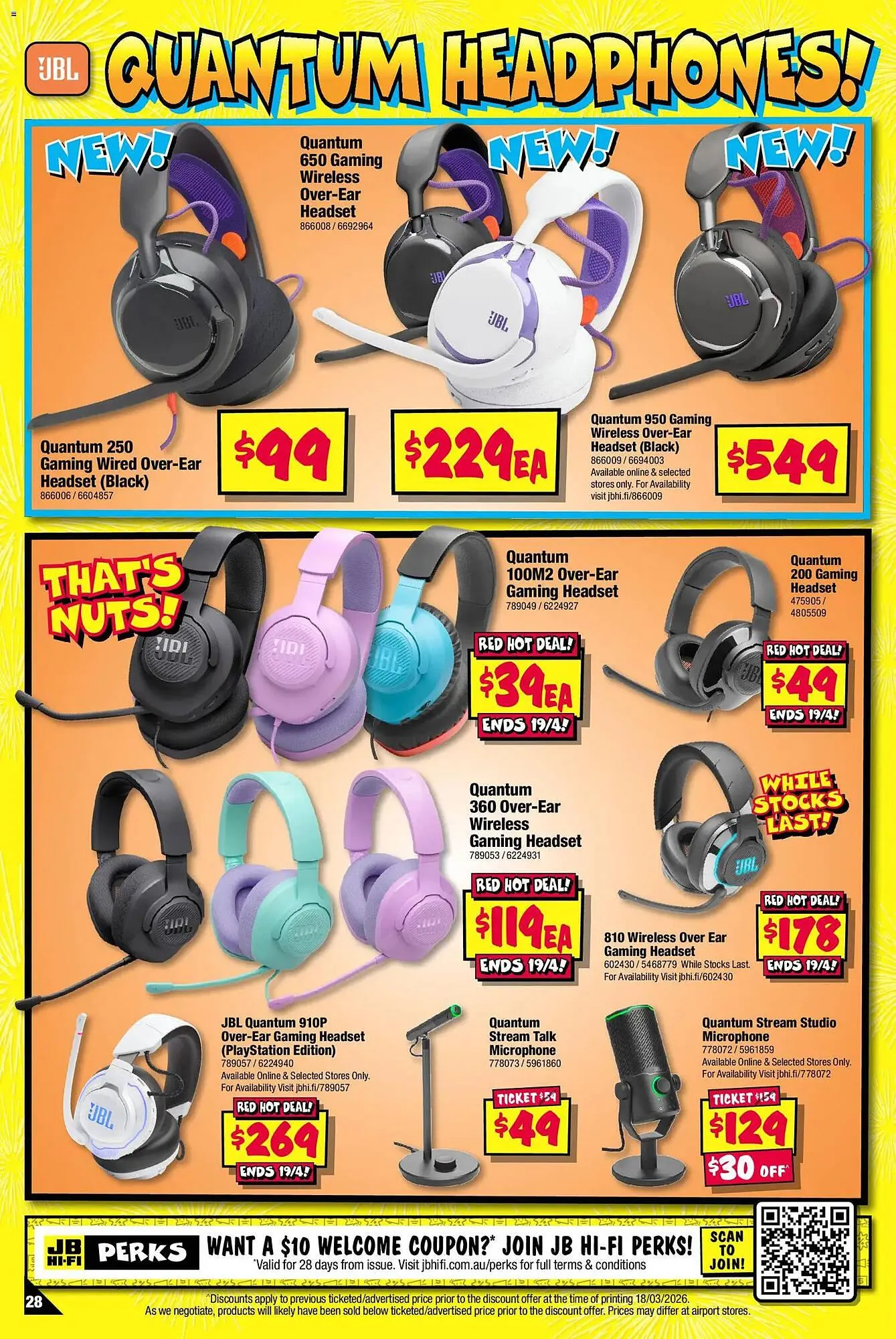 JB Hi-Fi catalogue - Catalogue valid from 30 March to 19 April 2026 - page 28