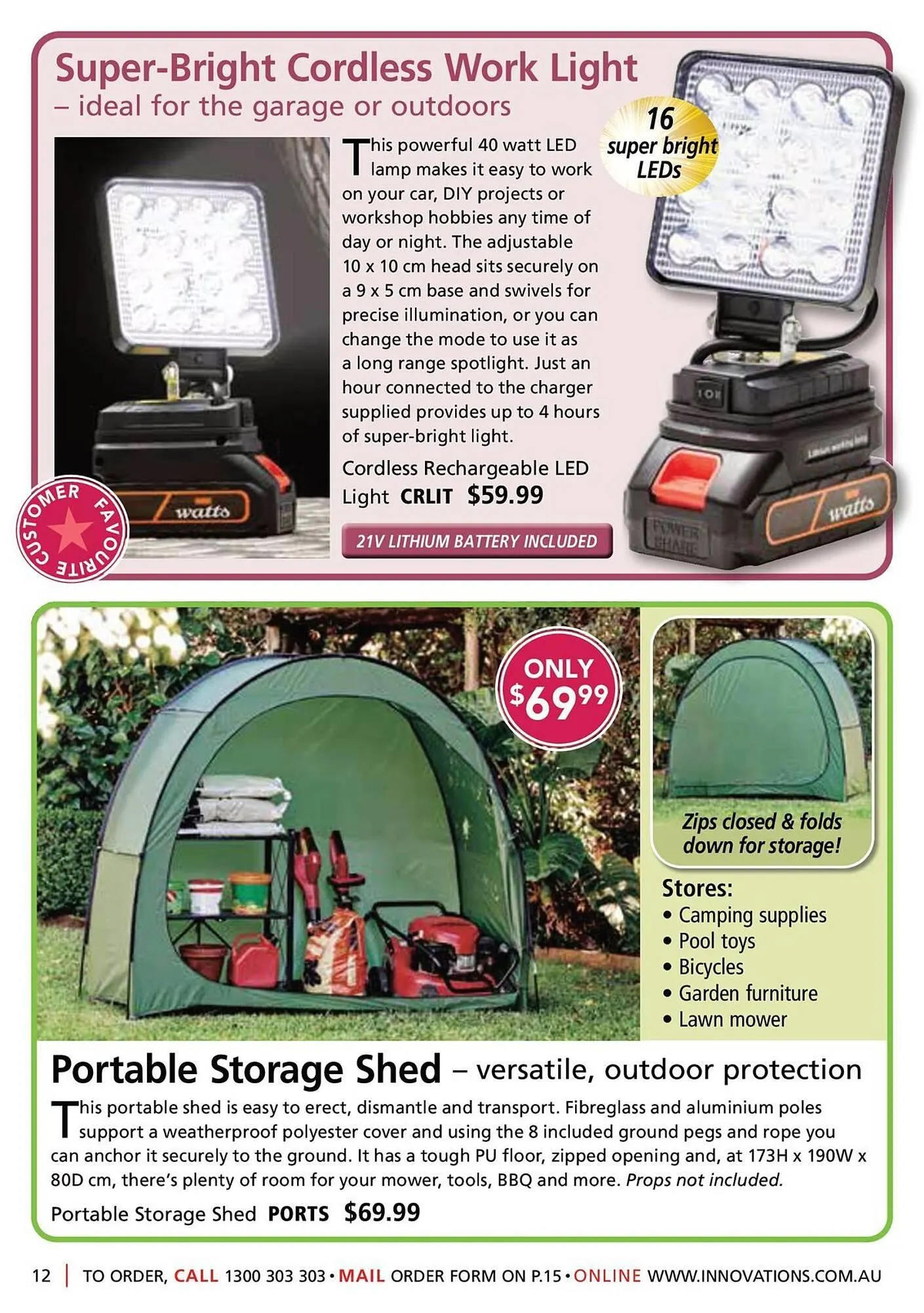 Innovations catalogue - Catalogue valid from 27 August to 21 October 2025 - page 12