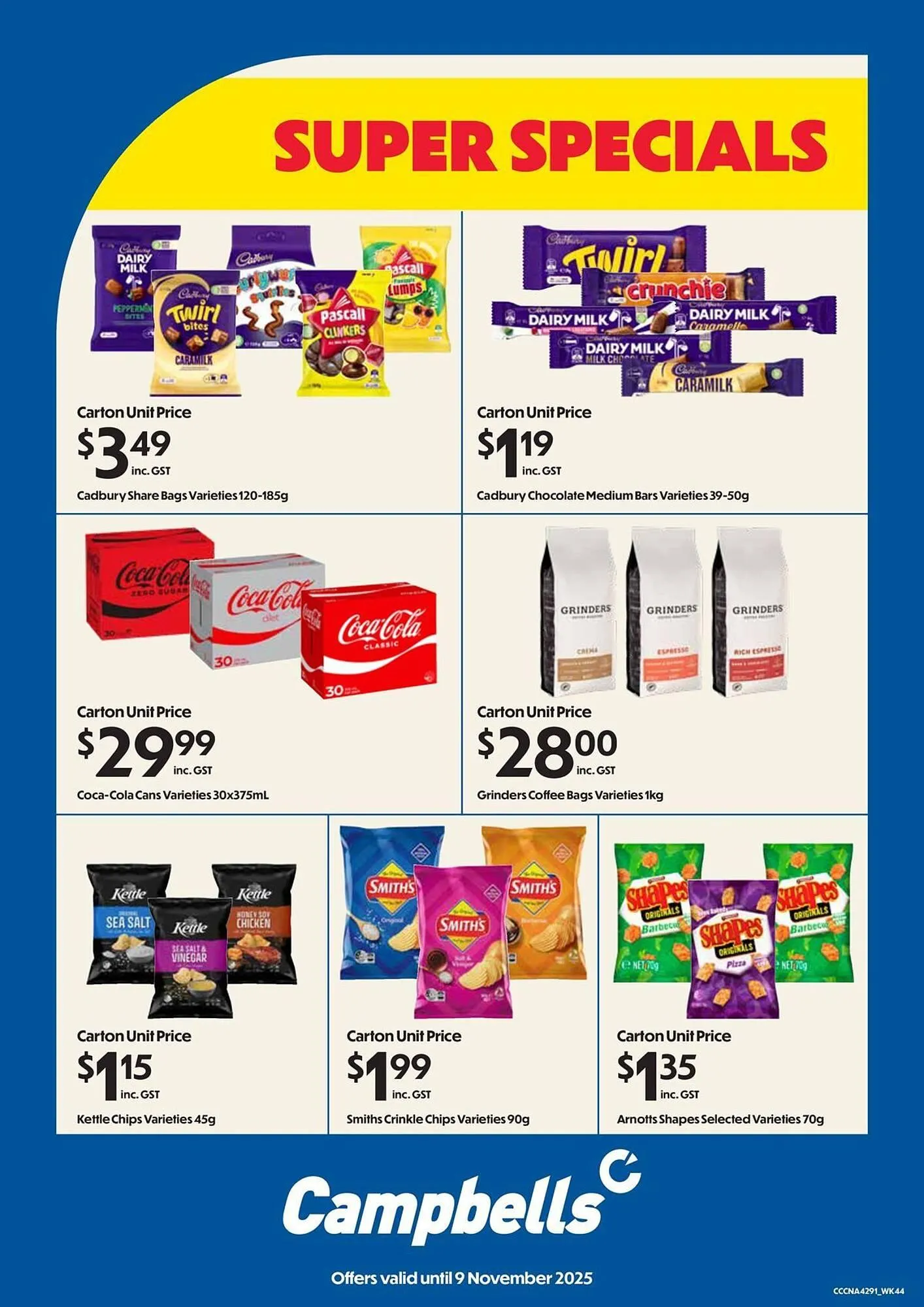 Campbells Wholesale catalogue - 1