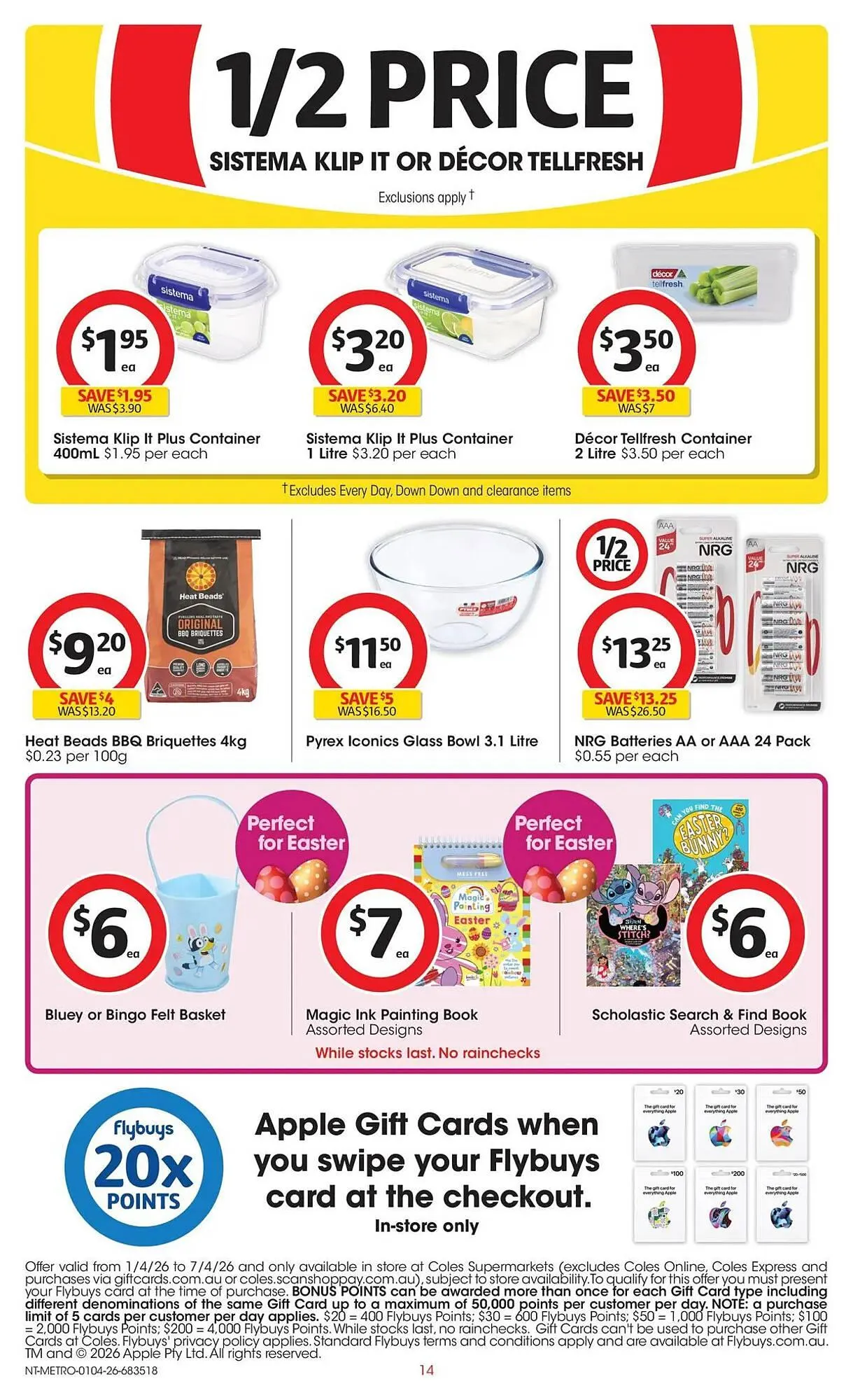 Coles catalogue - Catalogue valid from 31 March to 7 April 2026 - page 14