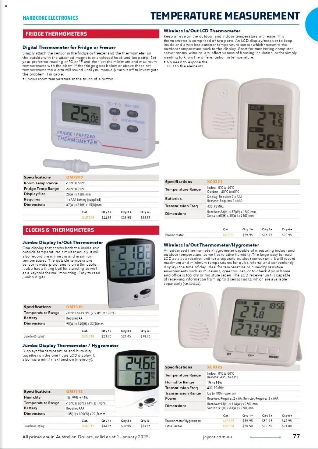 Jaycar Celebrating 40 Years in Electronics - Catalogue valid from 1 January to 29 August 2025 - page 66