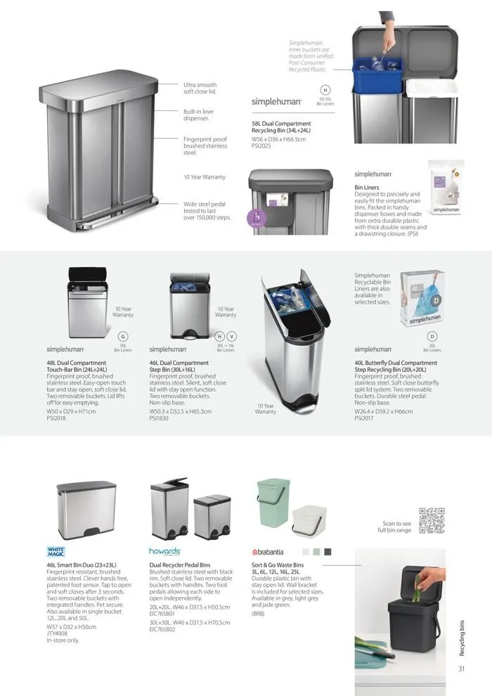 Organised For Life  - Catalogue valid from 31 July to 31 May 2024 - page 31