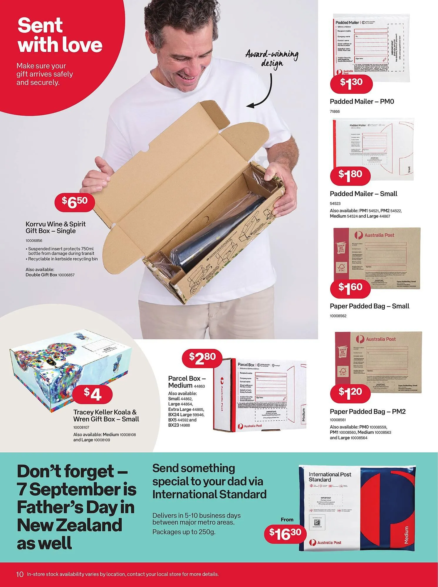 Australia Post catalogue - Catalogue valid from 30 July to 9 September 2025 - page 10
