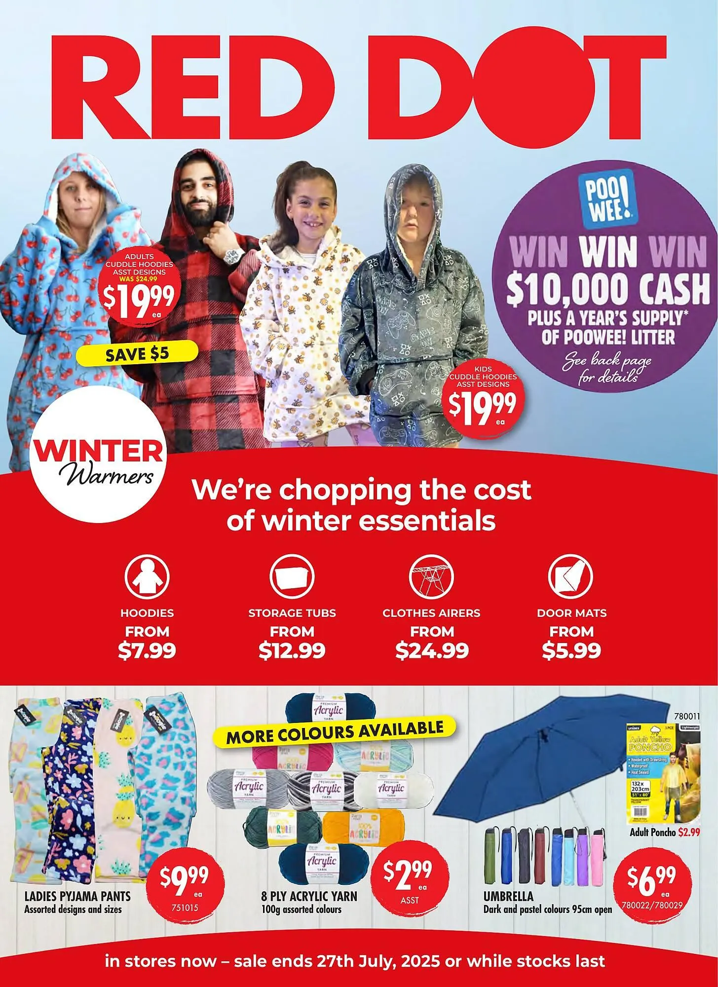 Red Dot catalogue - Catalogue valid from 3 July to 27 July 2025 - page 1