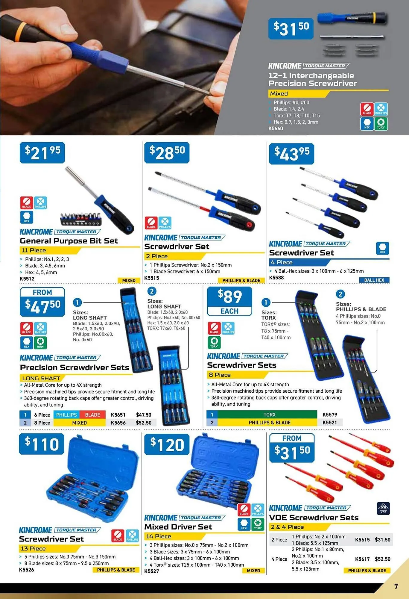 Kincrome catalogue - Catalogue valid from 7 April to 31 May 2026 - page 7