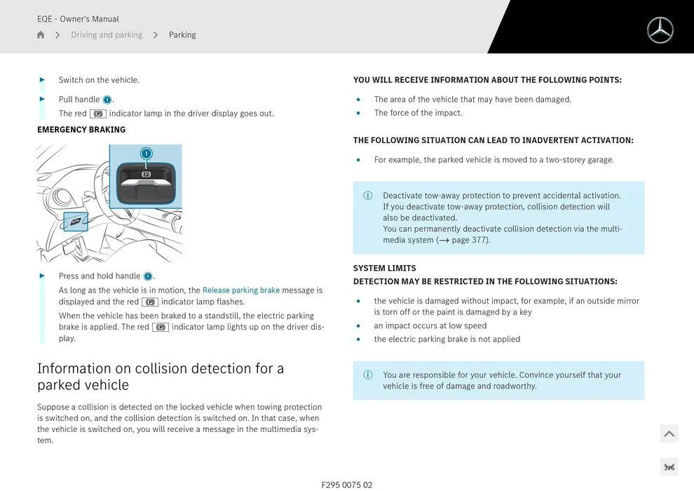 EQE Sedan - Catalogue valid from 11 September to 11 September 2025 - page 376