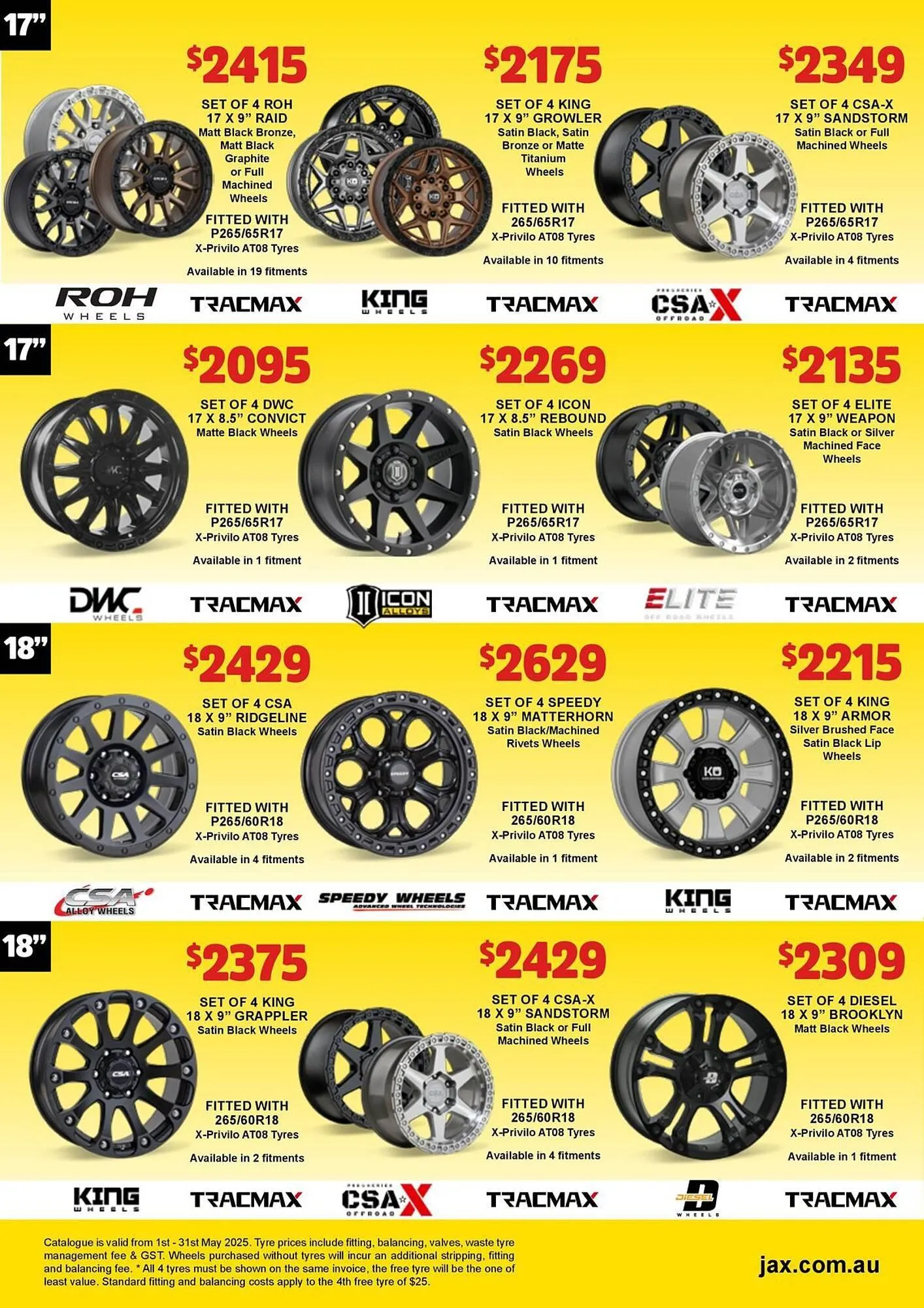 Jax Tyres catalogue - Catalogue valid from 5 May to 31 May 2025 - page 12