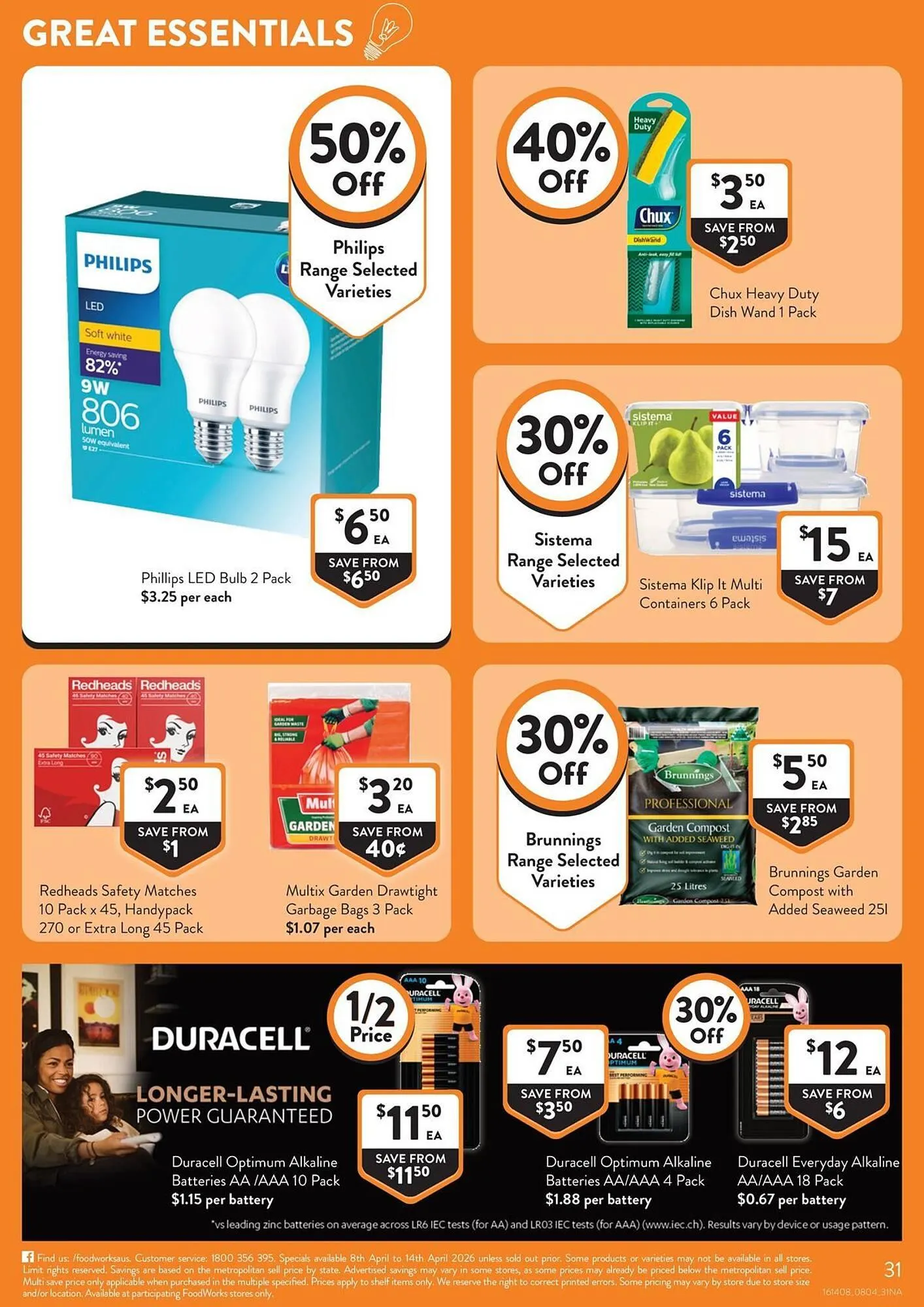 Foodworks catalogue - Catalogue valid from 8 April to 14 April 2026 - page 31