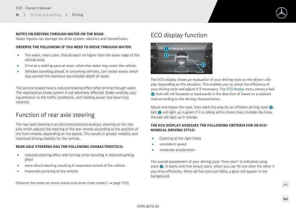 EQE Sedan - Catalogue valid from 11 September to 11 September 2025 - page 323