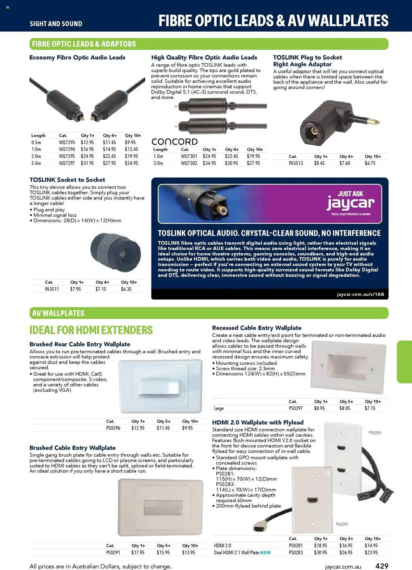 Jaycar Electronics catalogue - Catalogue valid from 8 July to 9 July 2026 - page 429