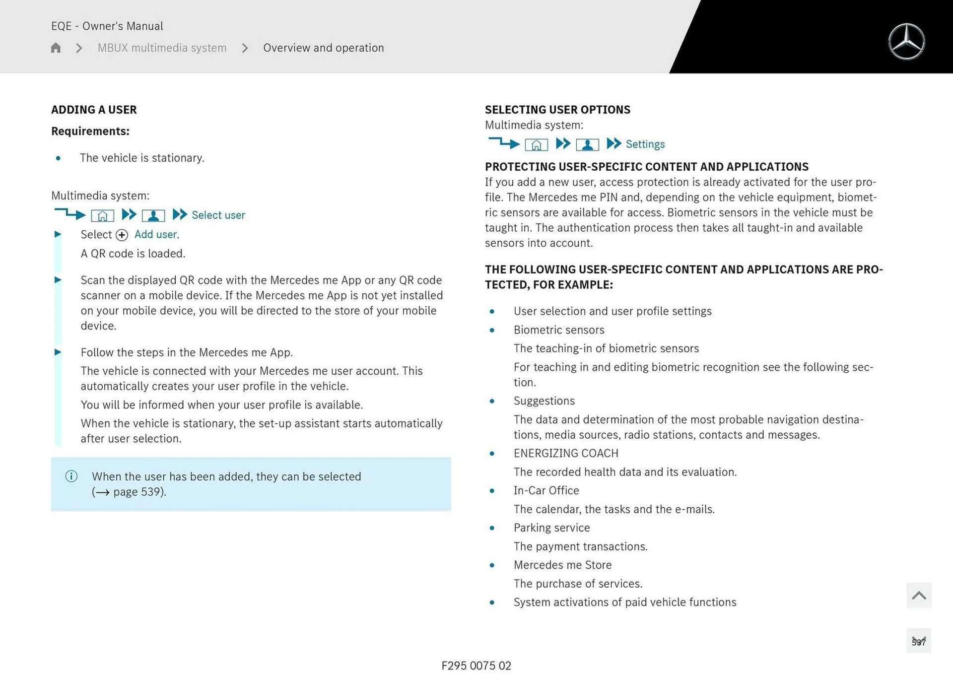 Mercedes-Benz catalogue - Catalogue valid from 11 September to 11 September 2025 - page 537