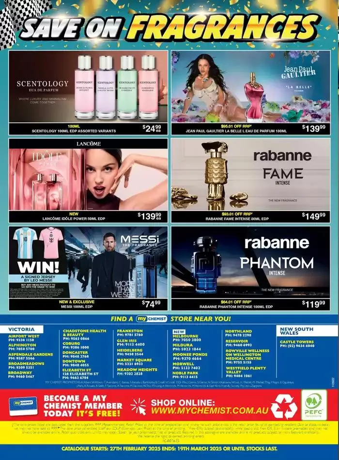 My Chemist Save Like A Champion - Catalogue valid from 27 February to 19 March 2025 - page 32