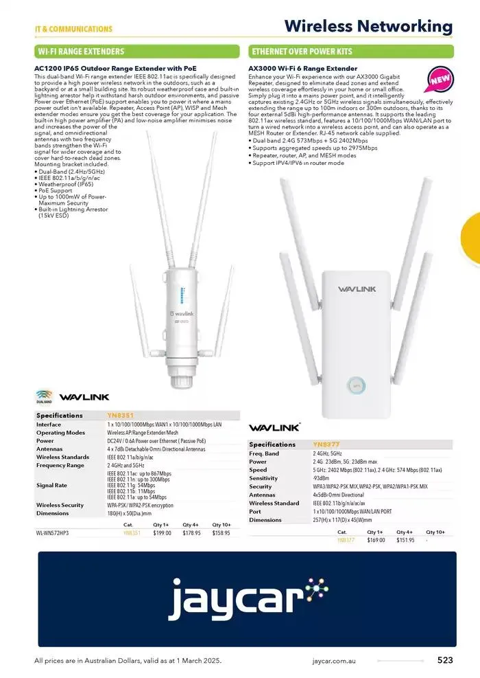 Celebrating 40 Years In Electronics - Catalogue valid from 4 March to 31 March 2025 - page 523