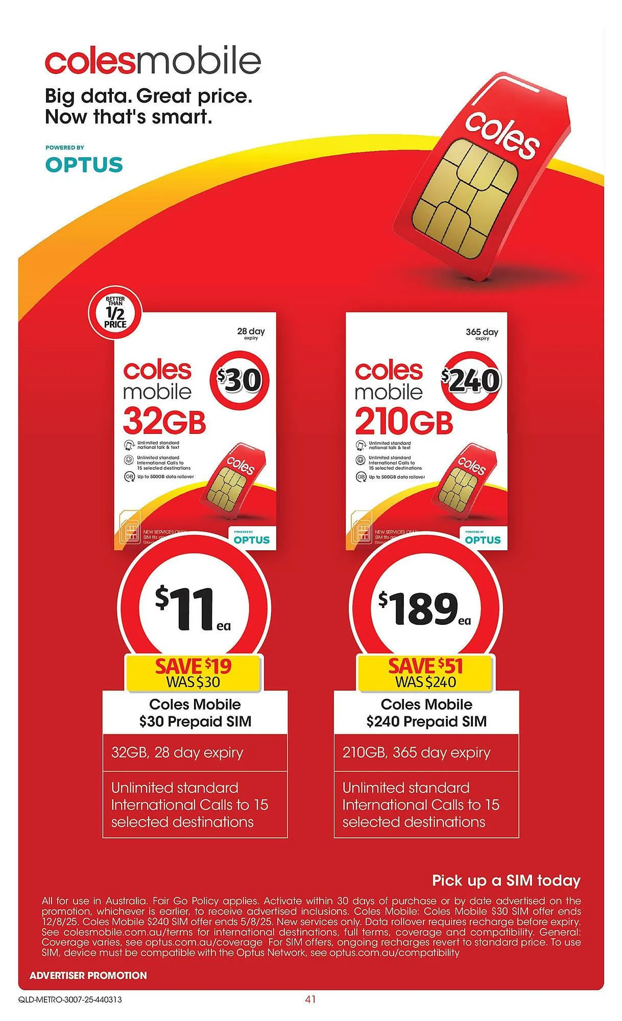 Coles catalogue - Catalogue valid from 29 July to 5 August 2025 - page 41