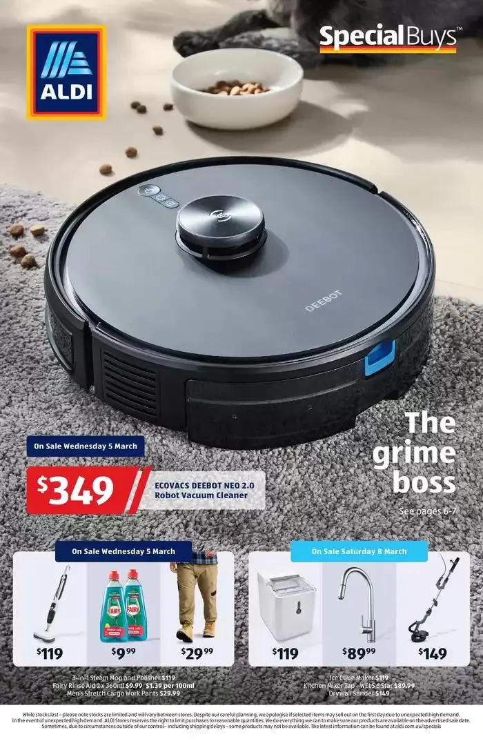 ALDI Special Buys - Catalogue valid from 5 March to 11 March 2025 - page 1