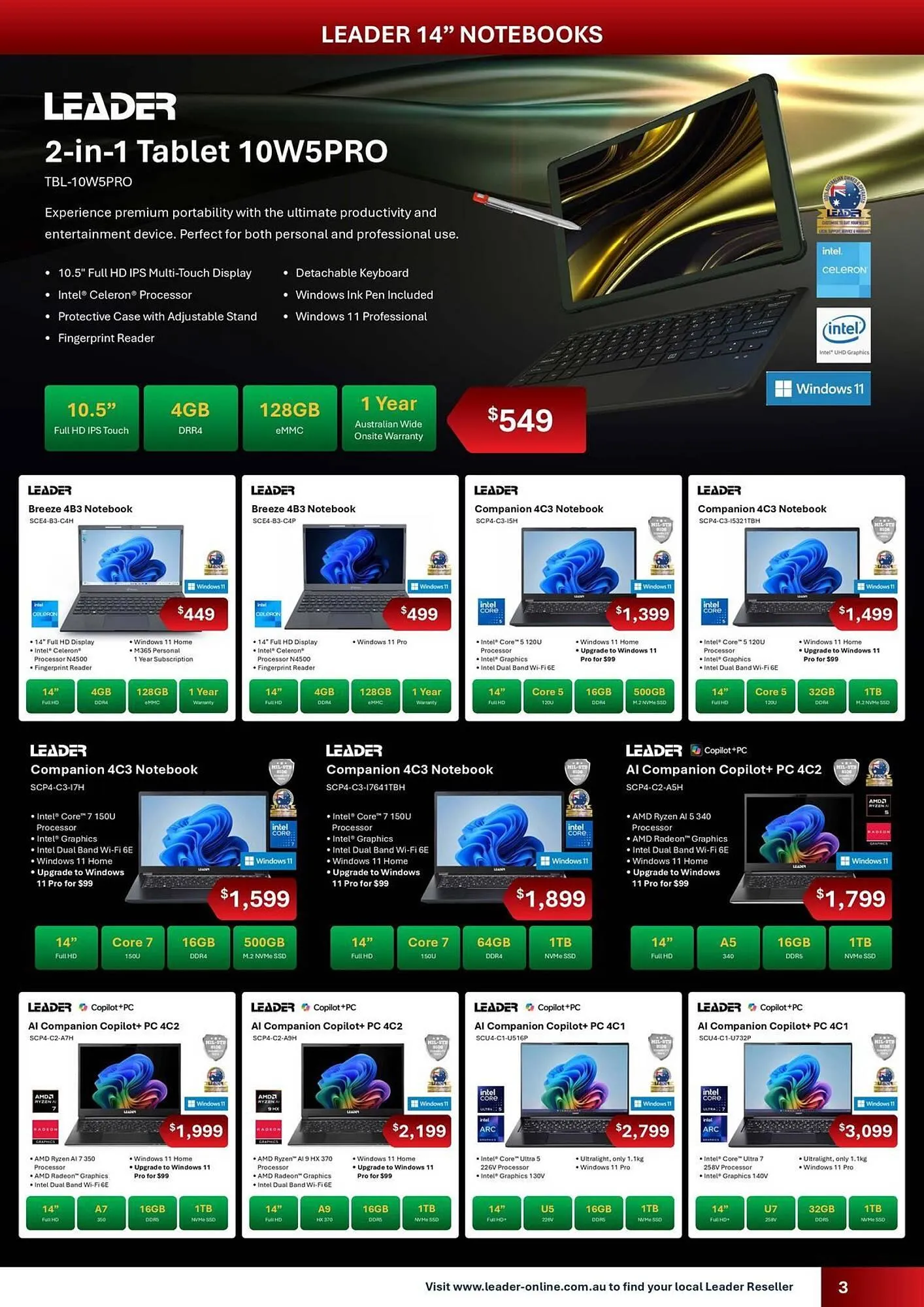 Leader Computers catalogue - Catalogue valid from 13 October to 31 December 2025 - page 3
