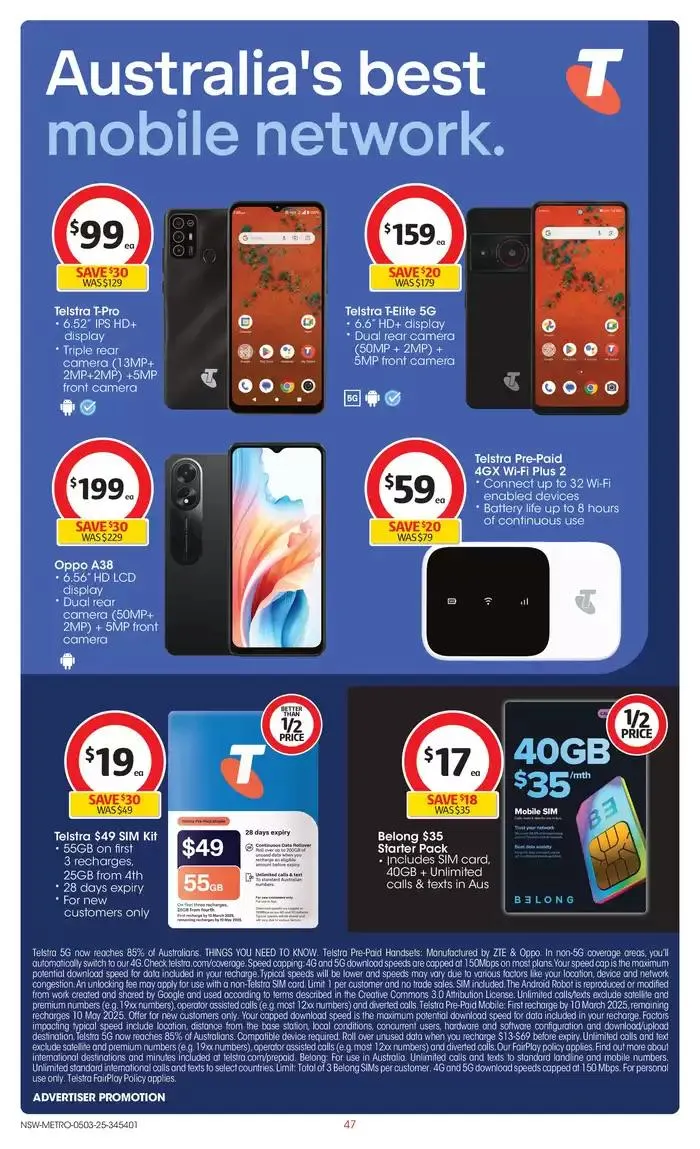 Great Value. Hands Down. - 5th March - Catalogue valid from 5 March to 11 March 2025 - page 47