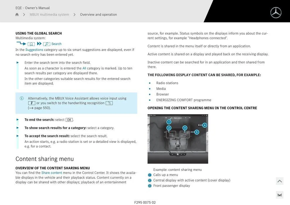 EQE Sedan - Catalogue valid from 11 September to 11 September 2025 - page 545