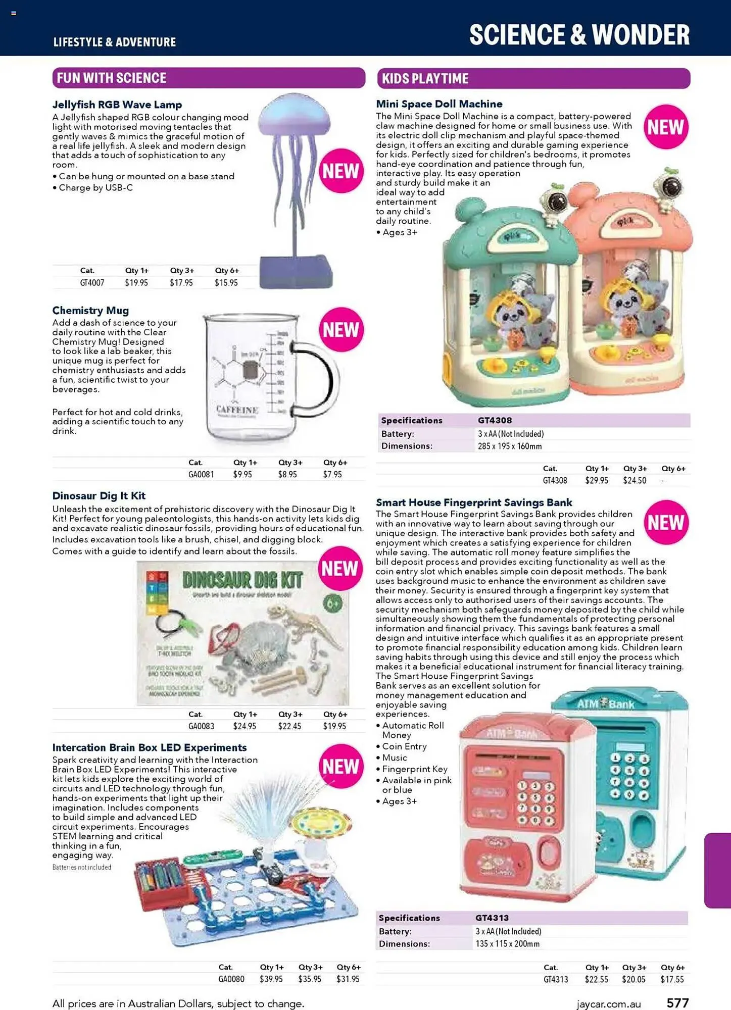 Jaycar Electronics catalogue - Catalogue valid from 8 July to 9 July 2026 - page 577