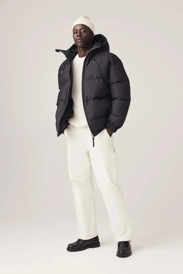 Loose Fit Down Puffer Jacket