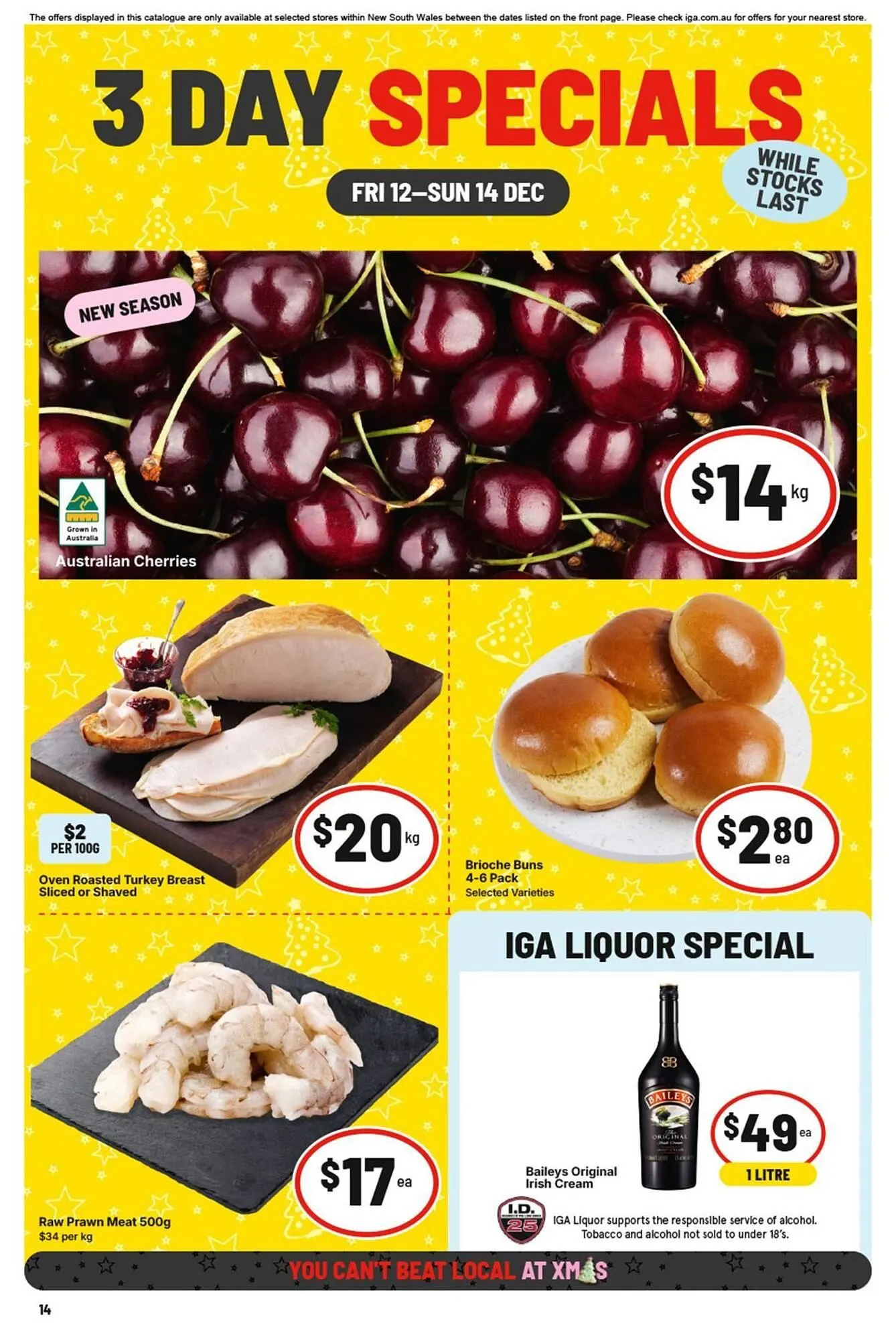 IGA catalogue - Catalogue valid from 12 December to 14 December 2025 - page 1