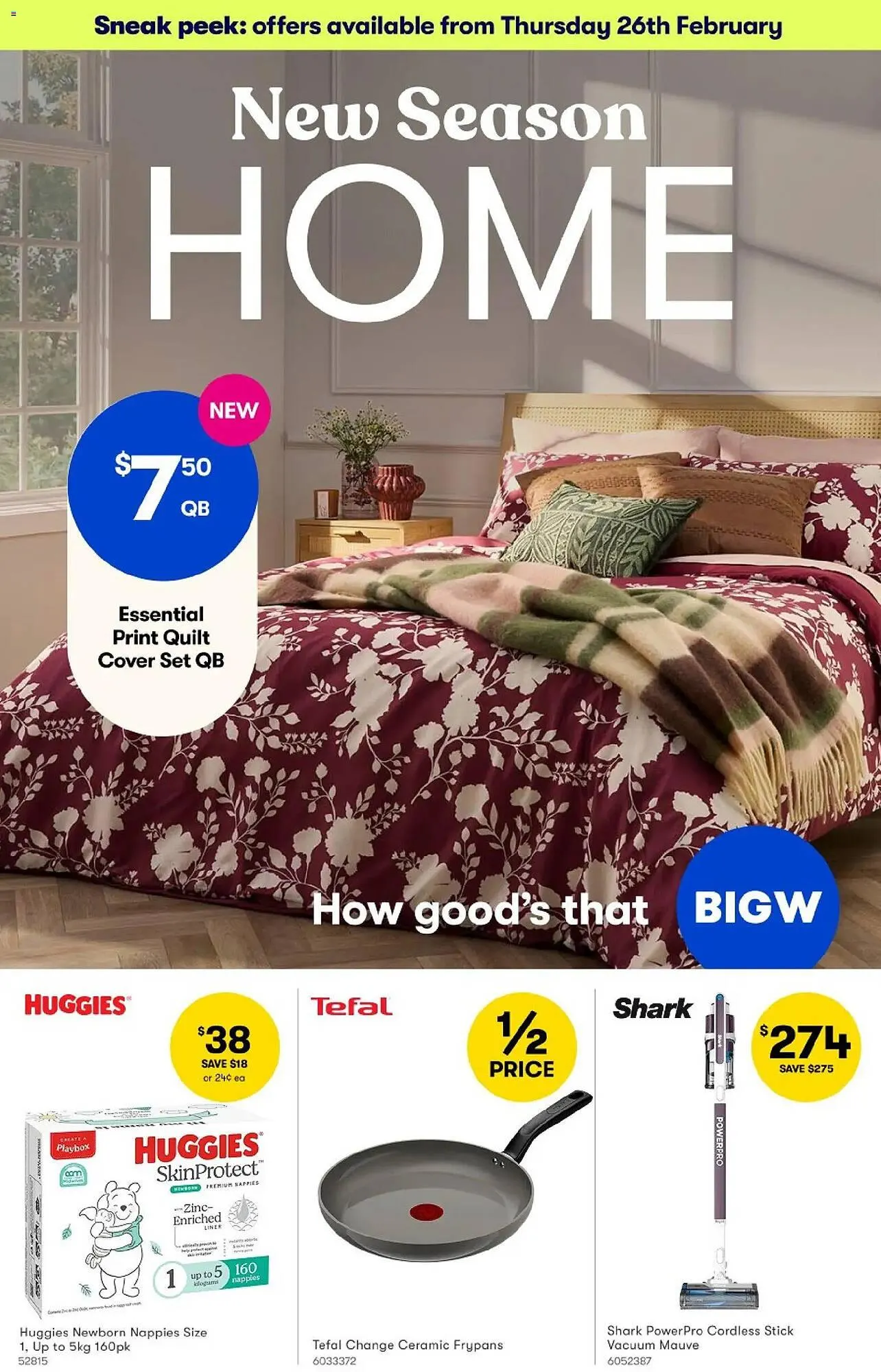 BIG W catalogue - Catalogue valid from 26 February to 4 March 2026 - page 1