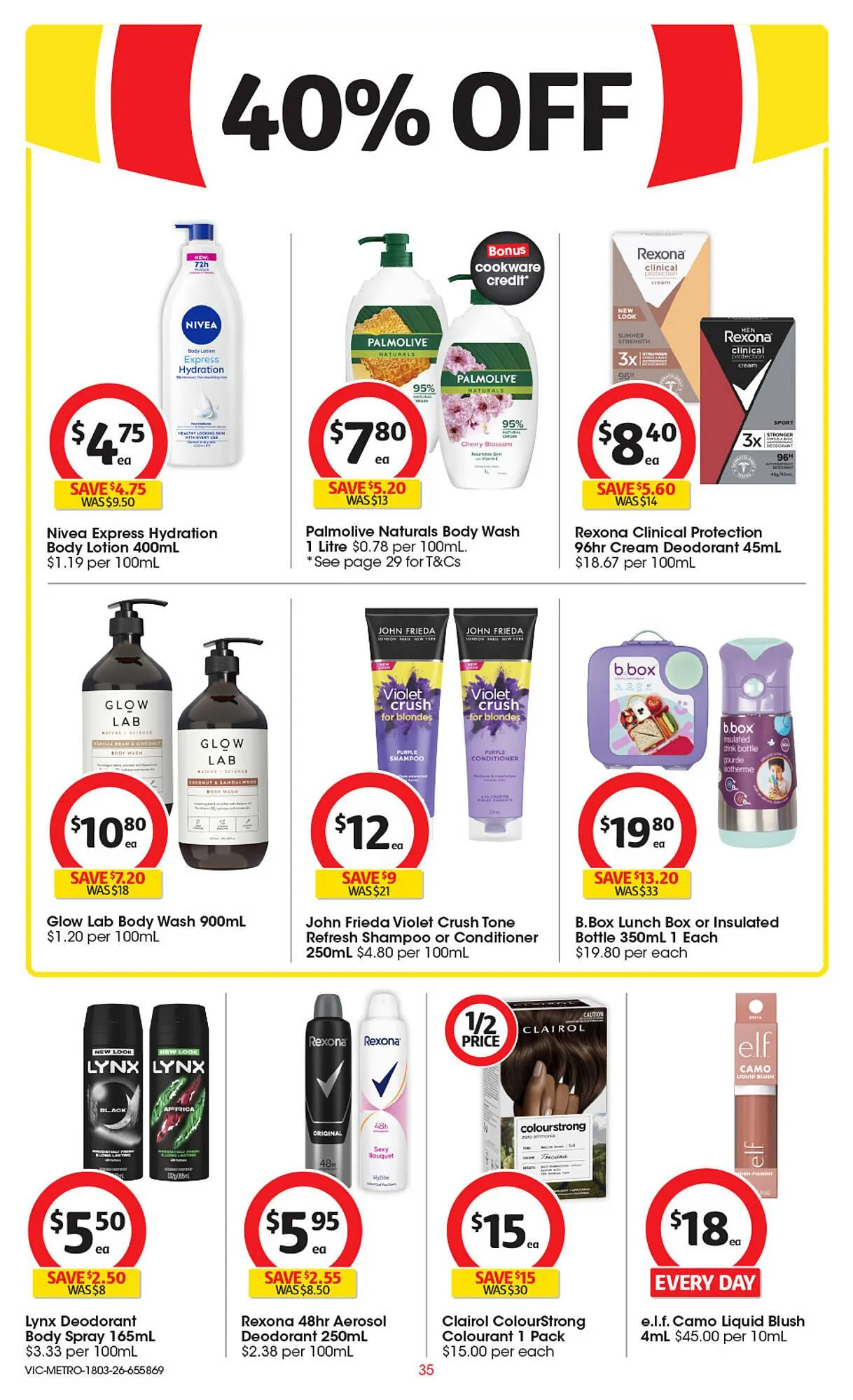 Coles catalogue - Catalogue valid from 18 March to 24 March 2026 - page 36