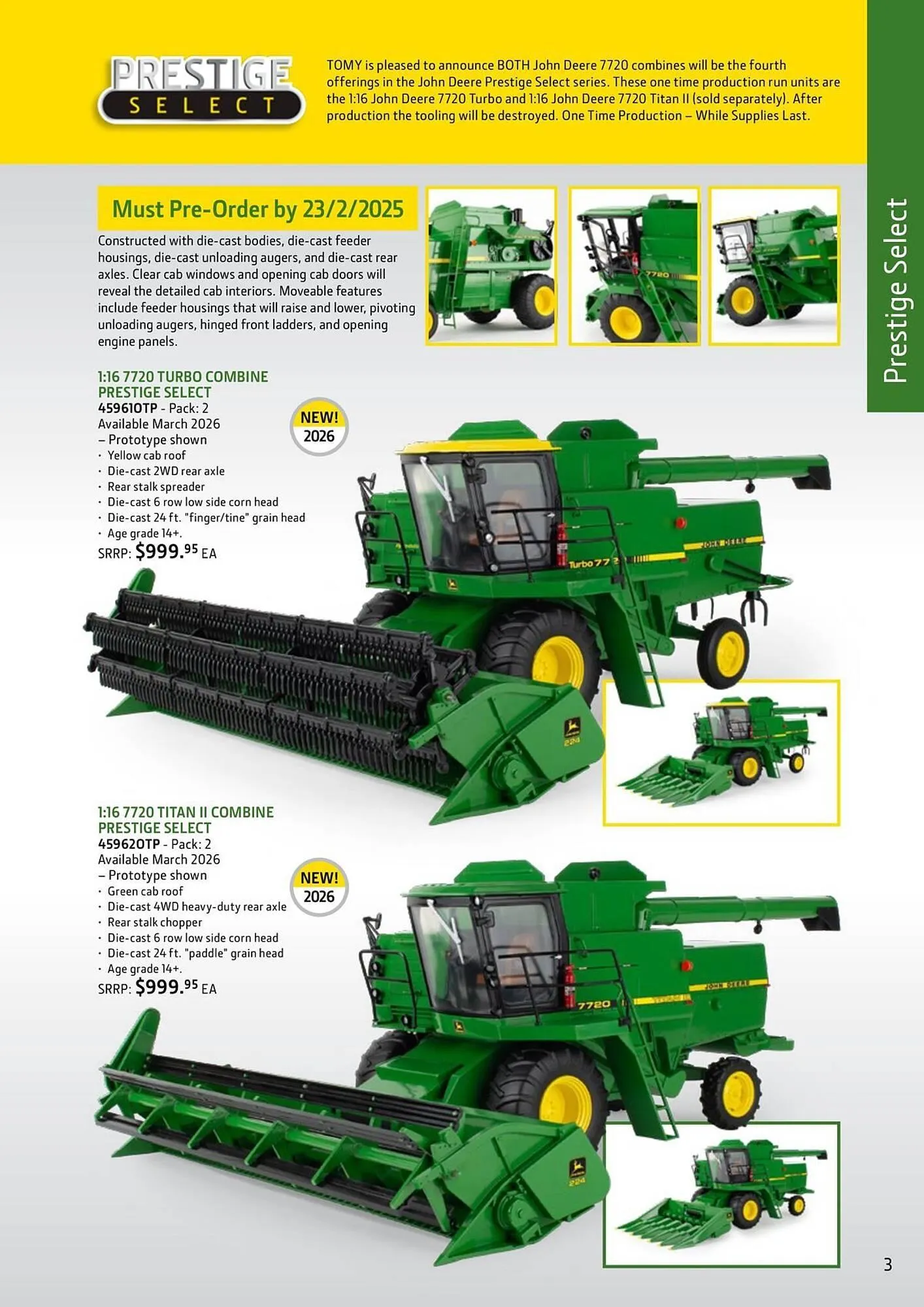 John Deere catalogue - Catalogue valid from 3 March to 31 December 2025 - page 3
