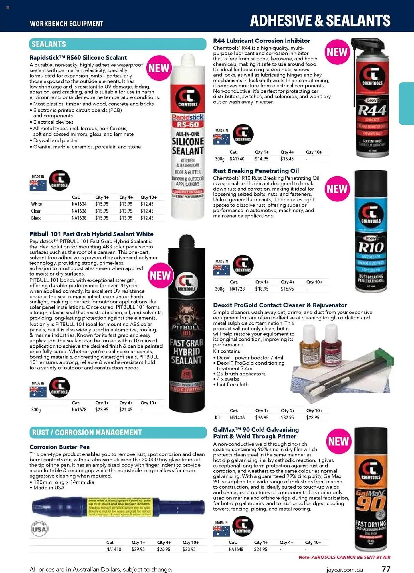 Jaycar Electronics catalogue - Catalogue valid from 8 July to 9 July 2026 - page 77