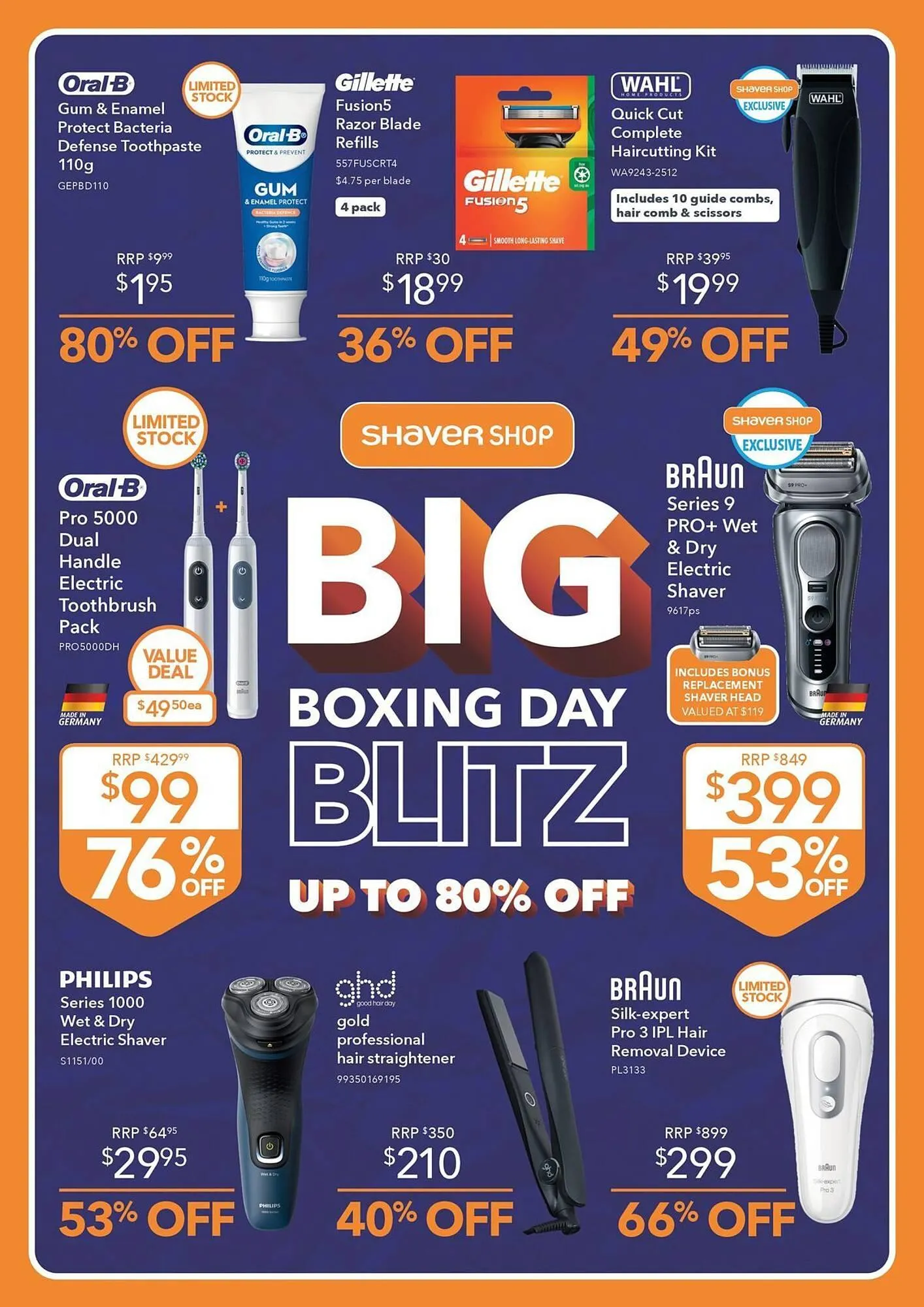 Shaver Shop catalogue - Catalogue valid from 24 December to 8 January 2026 - page 1