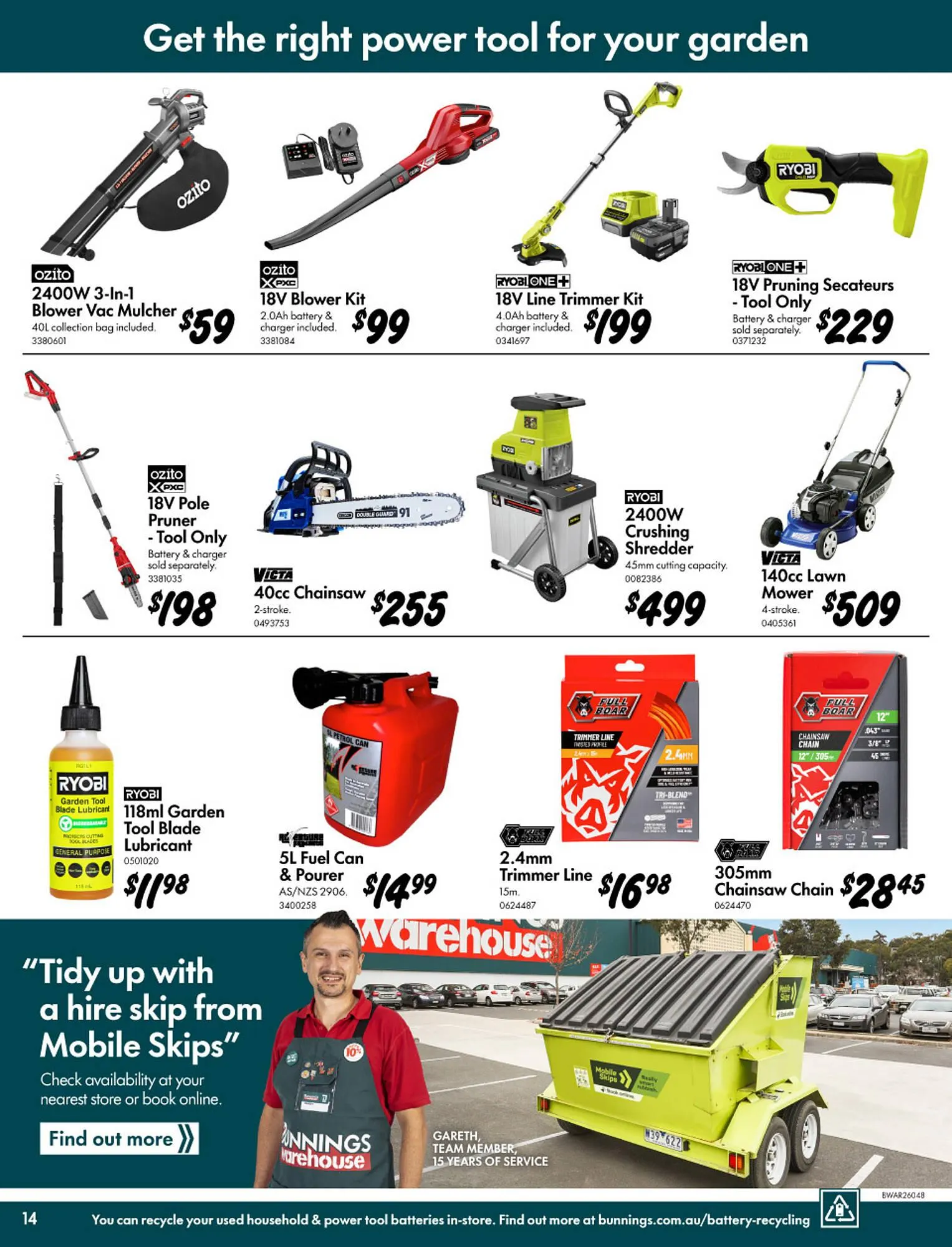 Bunnings catalogue - Catalogue valid from 11 March to 5 April 2026 - page 14