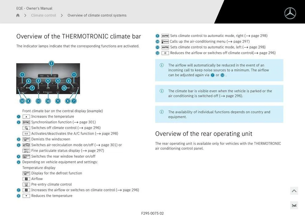 EQE Sedan - Catalogue valid from 11 September to 11 September 2025 - page 294