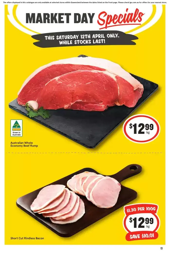 IGA 12/04 - Catalogue valid from 12 April to 12 April 2025 - page 1