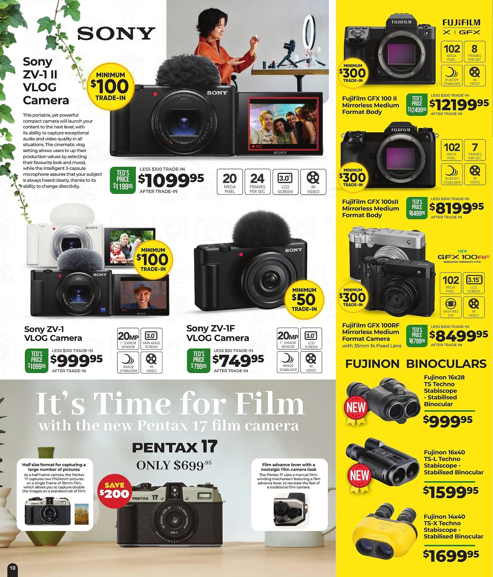Teds Cameras catalogue - Catalogue valid from 1 September to 30 September 2025 - page 10