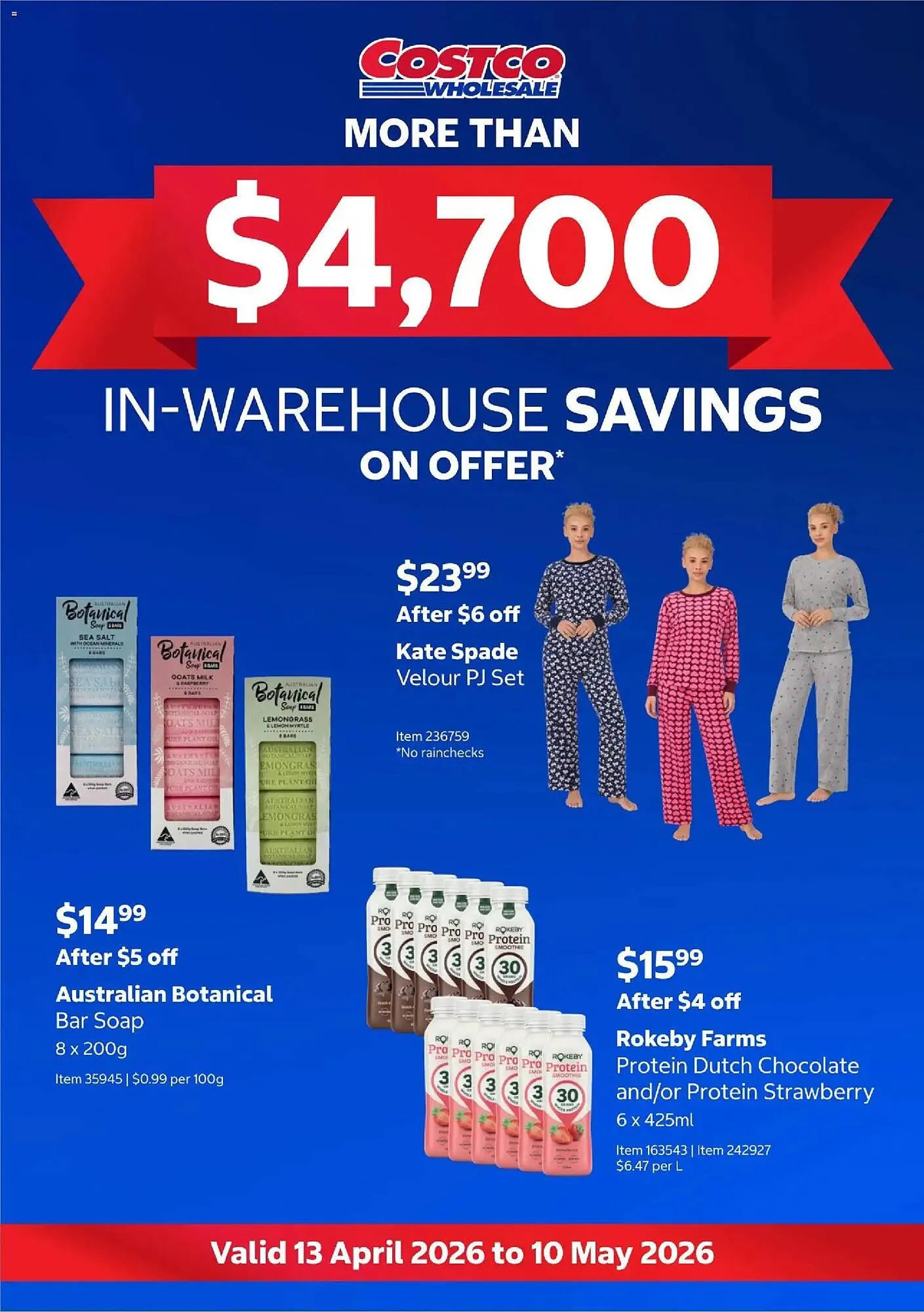 Costco catalogue - Catalogue valid from 13 April to 10 May 2026 - page 1