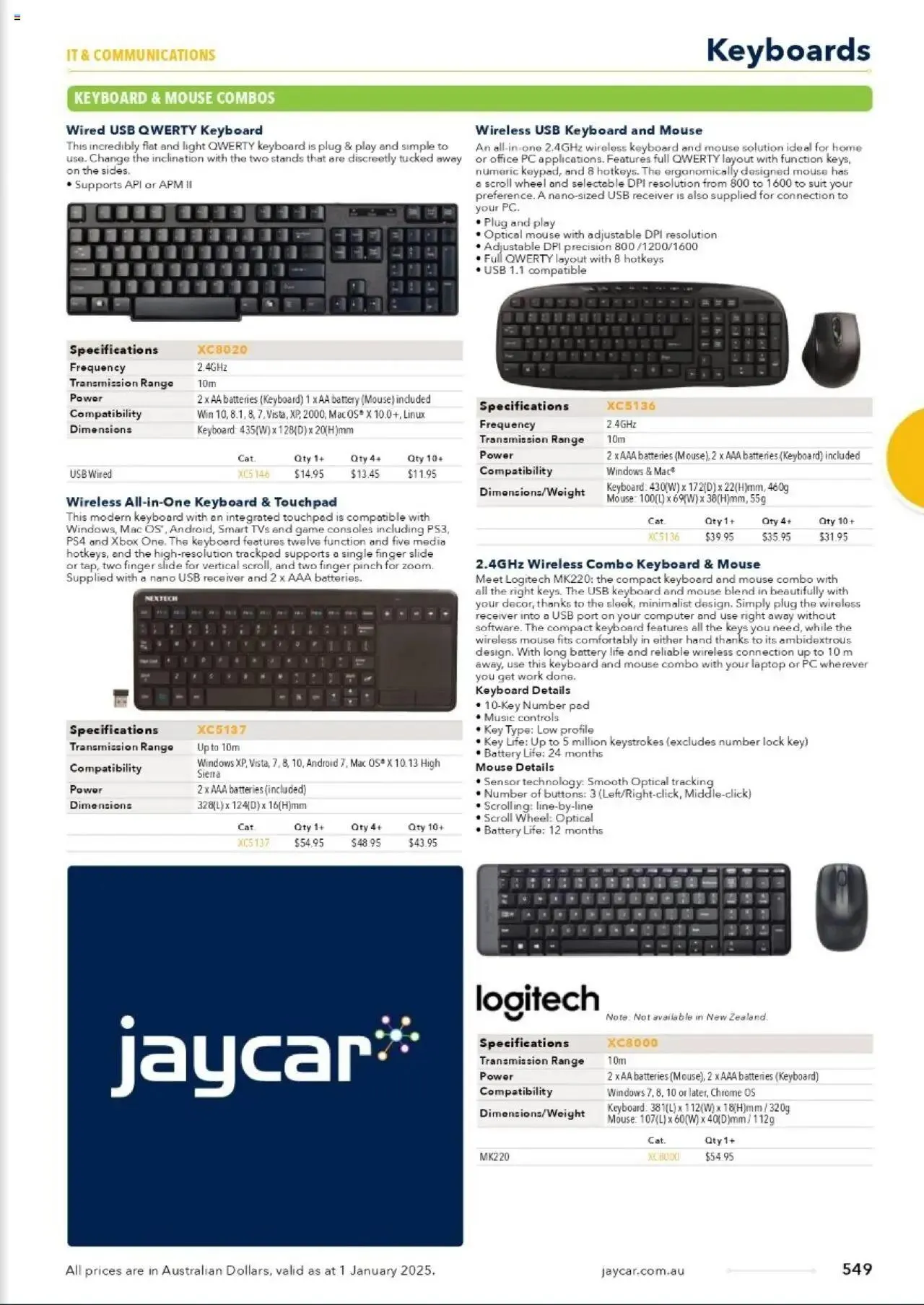 Jaycar Celebrating 40 Years in Electronics - Catalogue valid from 1 January to 29 August 2025 - page 477