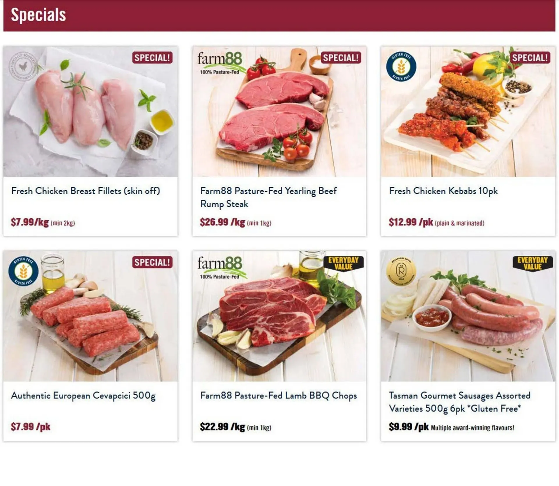 Tasman Butchers catalogue - Catalogue valid from 13 January to 19 January 2026 - page 1