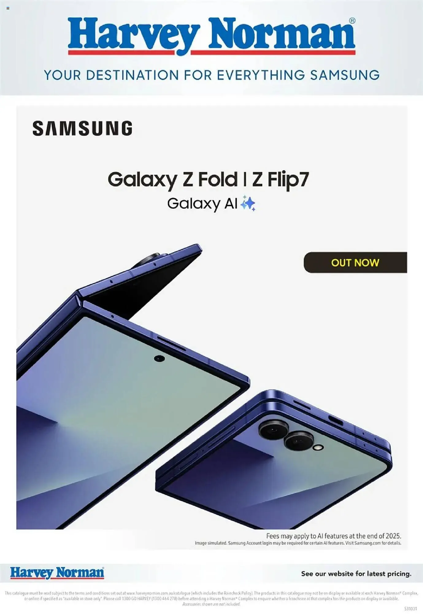 Harvey Norman catalogue - Catalogue valid from 31 July to 13 August 2025 - page 1