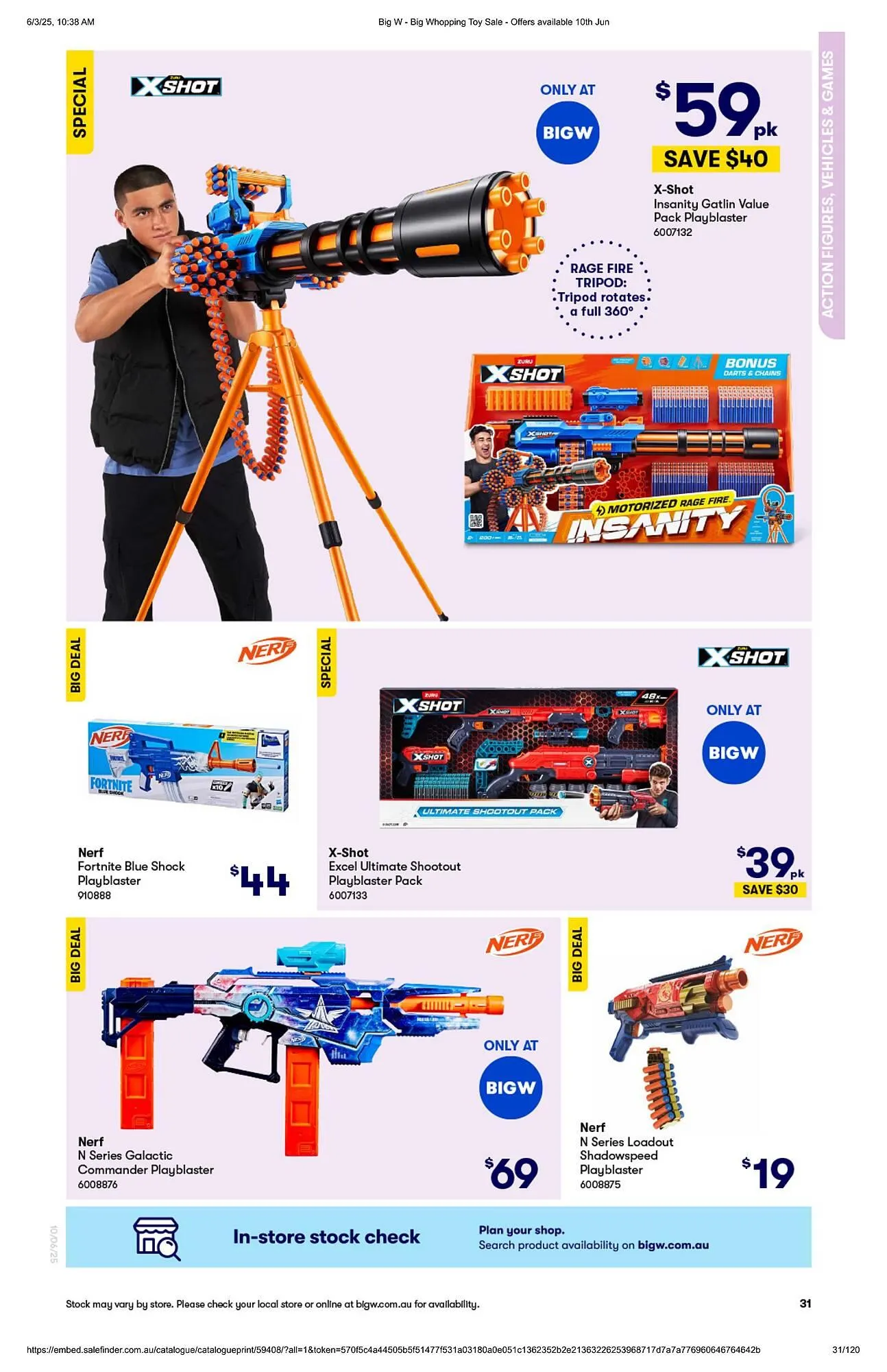 BIG W catalogue - Catalogue valid from 10 June to 9 July 2025 - page 31