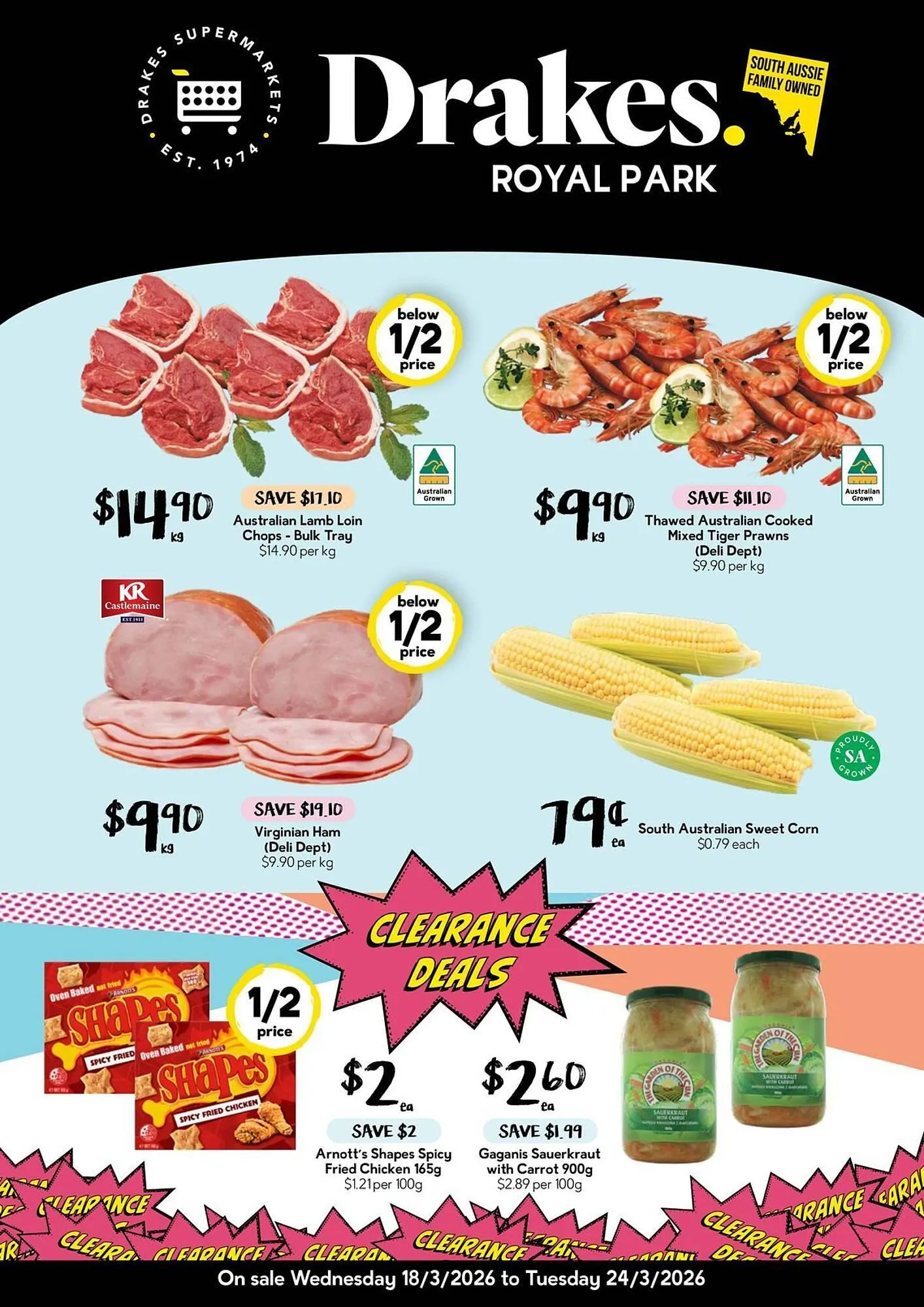 Drakes catalogue - Catalogue valid from 18 March to 24 March 2026 - page 1