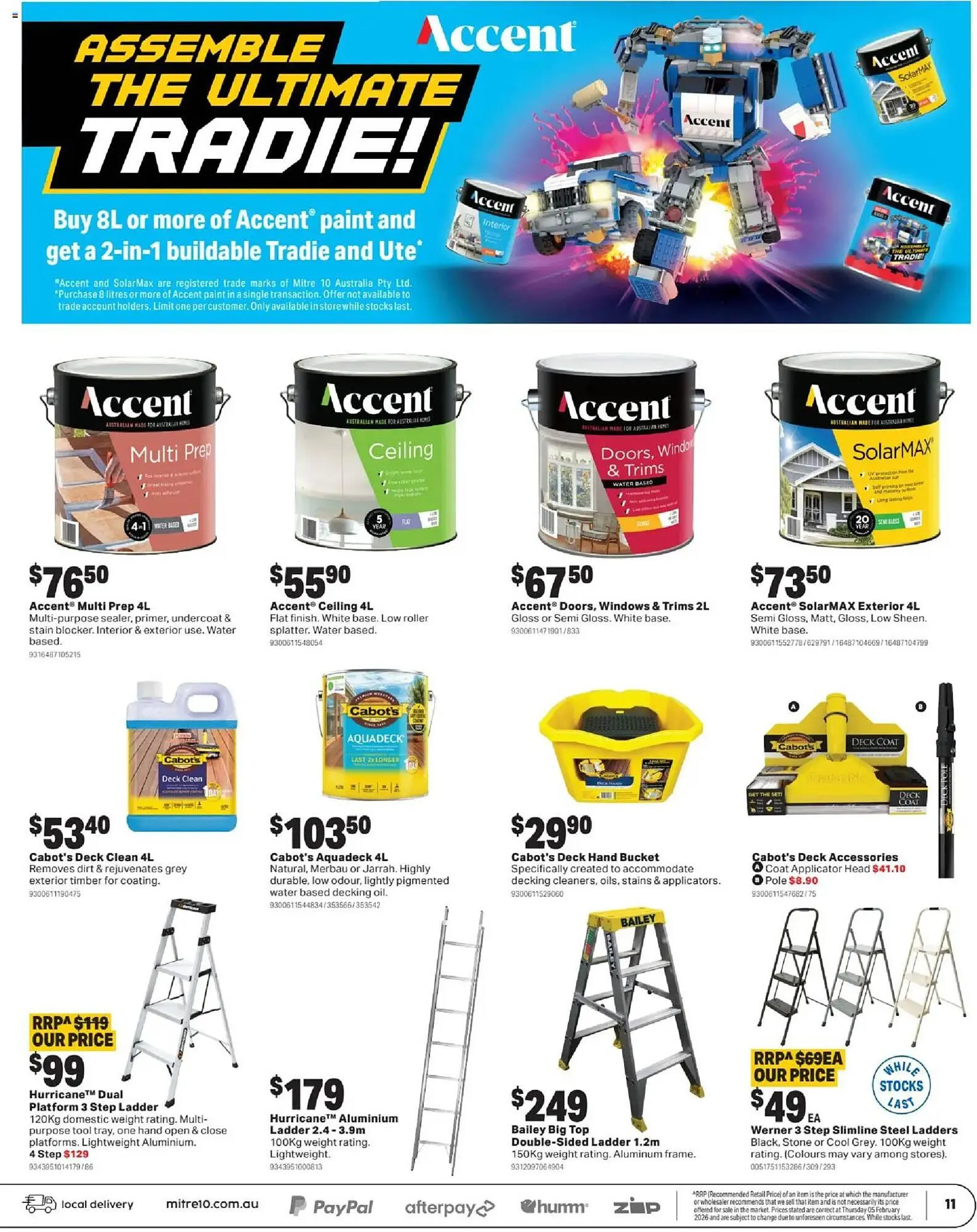 Mitre 10 catalogue - Catalogue valid from 18 March to 6 April 2026 - page 11