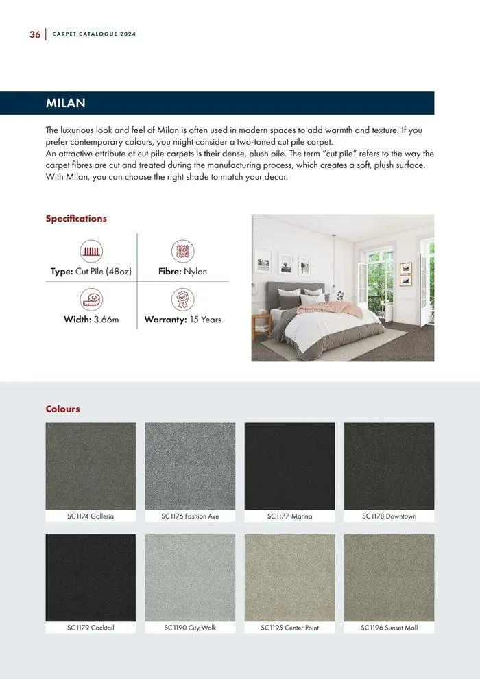 Carpet Catalogue - Catalogue valid from 24 September to 31 December 2024 - page 36