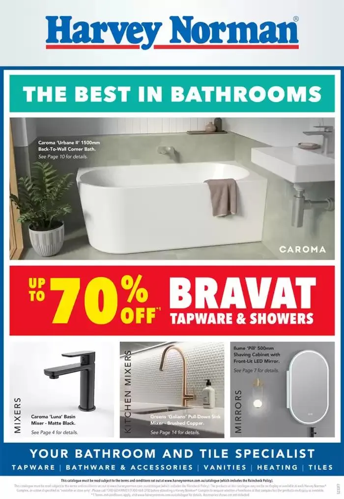The Best In Bathrooms - Catalogue valid from 3 March to 30 March 2025 - page 1